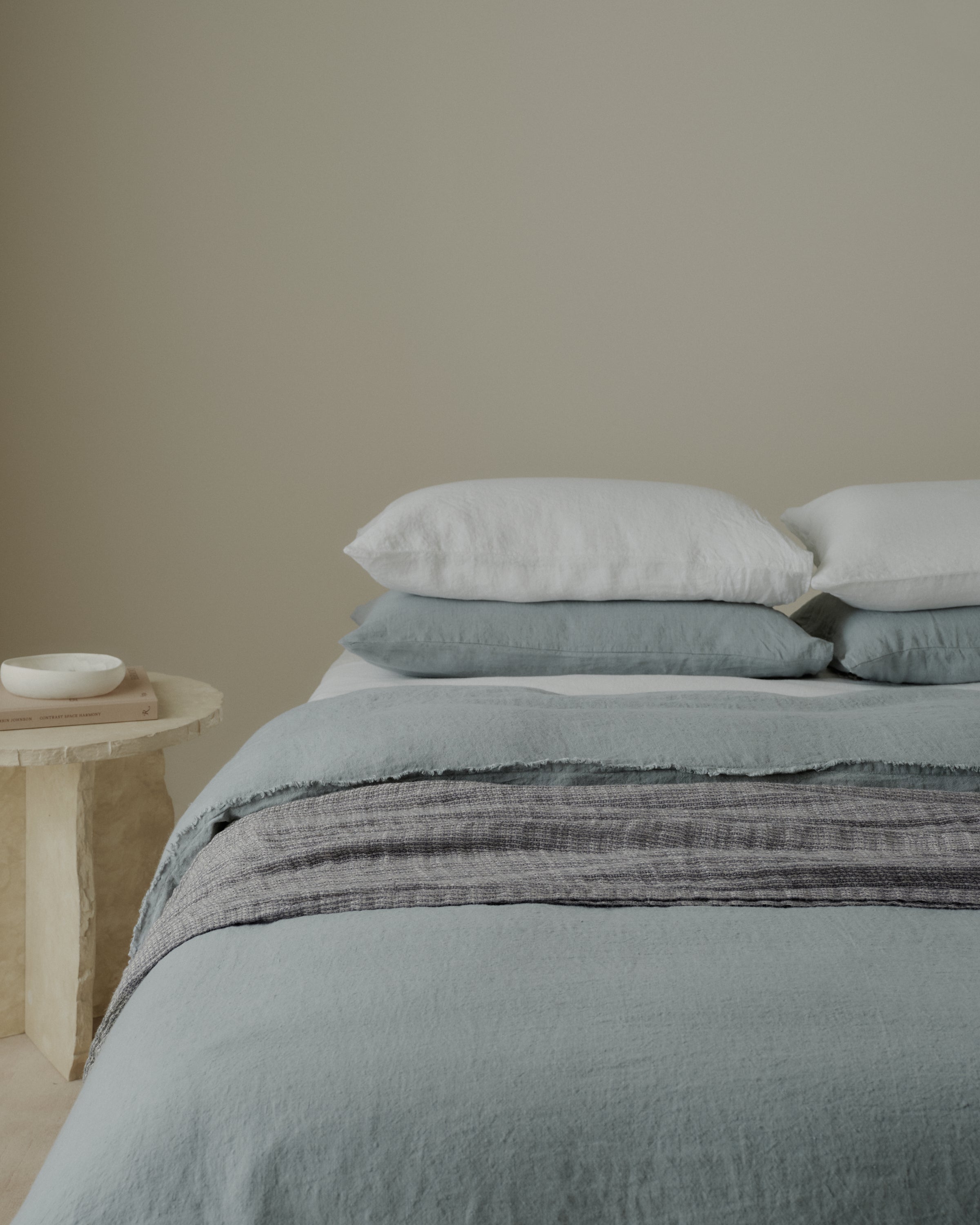 Flocca Linen Duvet Cover - Roy