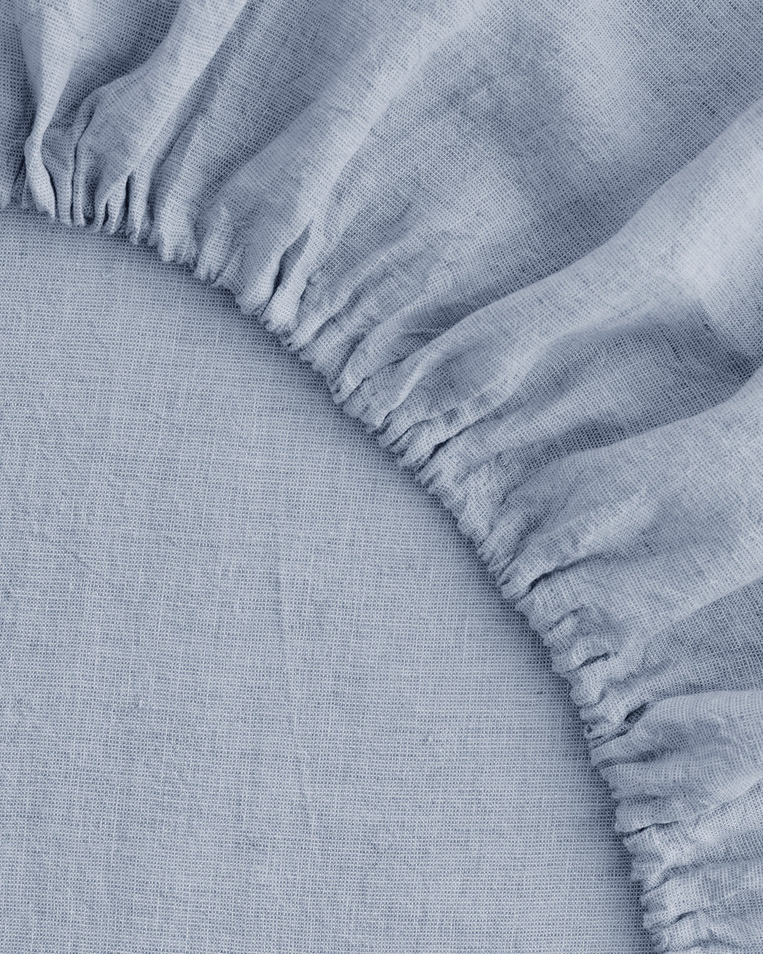 Basix Linen Fitted Sheet - Azzura