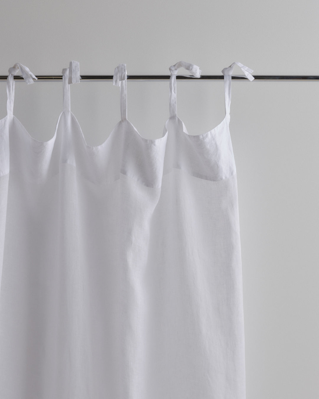 Linen Curtains | Antique White Sheer