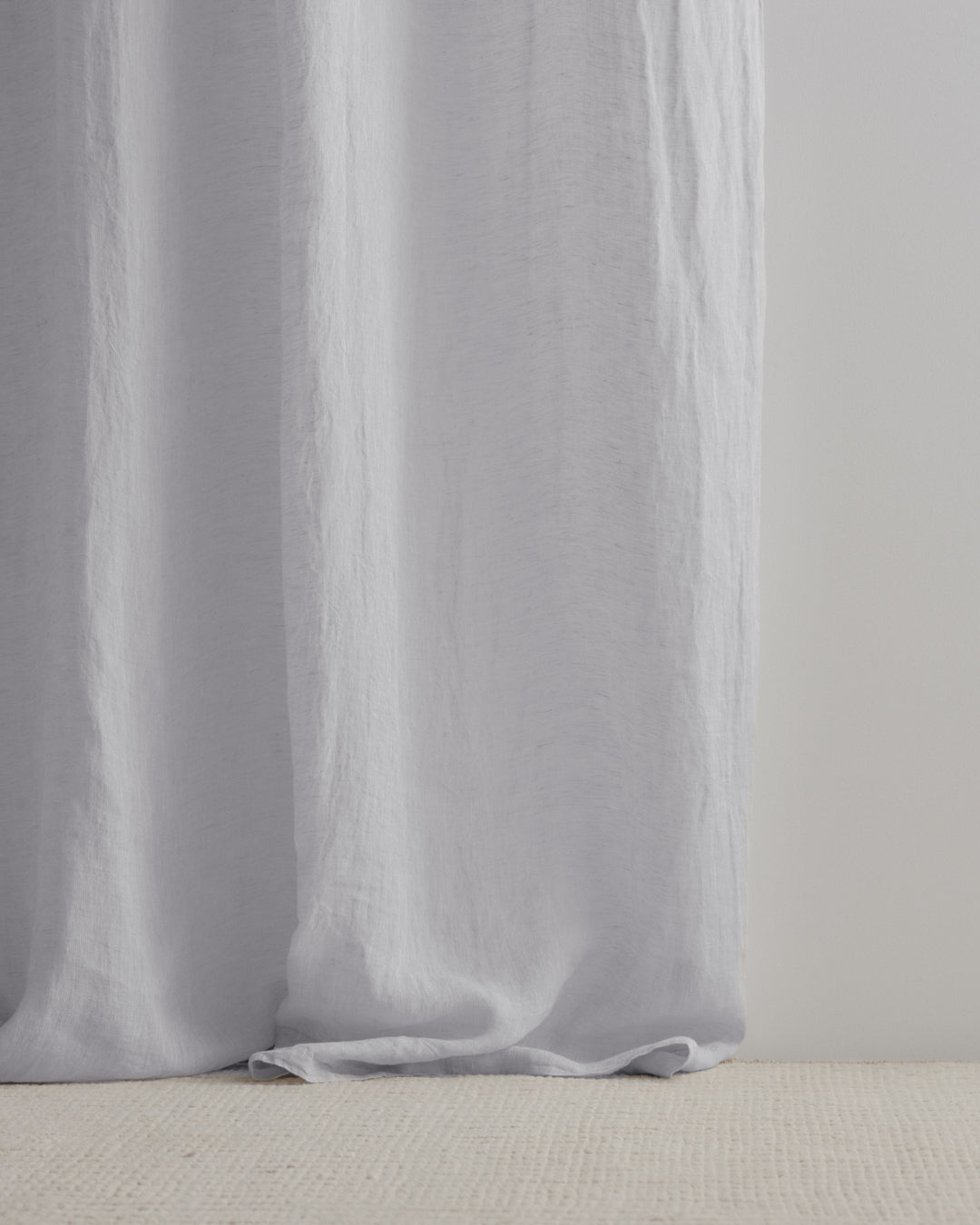 Linen Curtains | Pale Grey Sheer Curtains