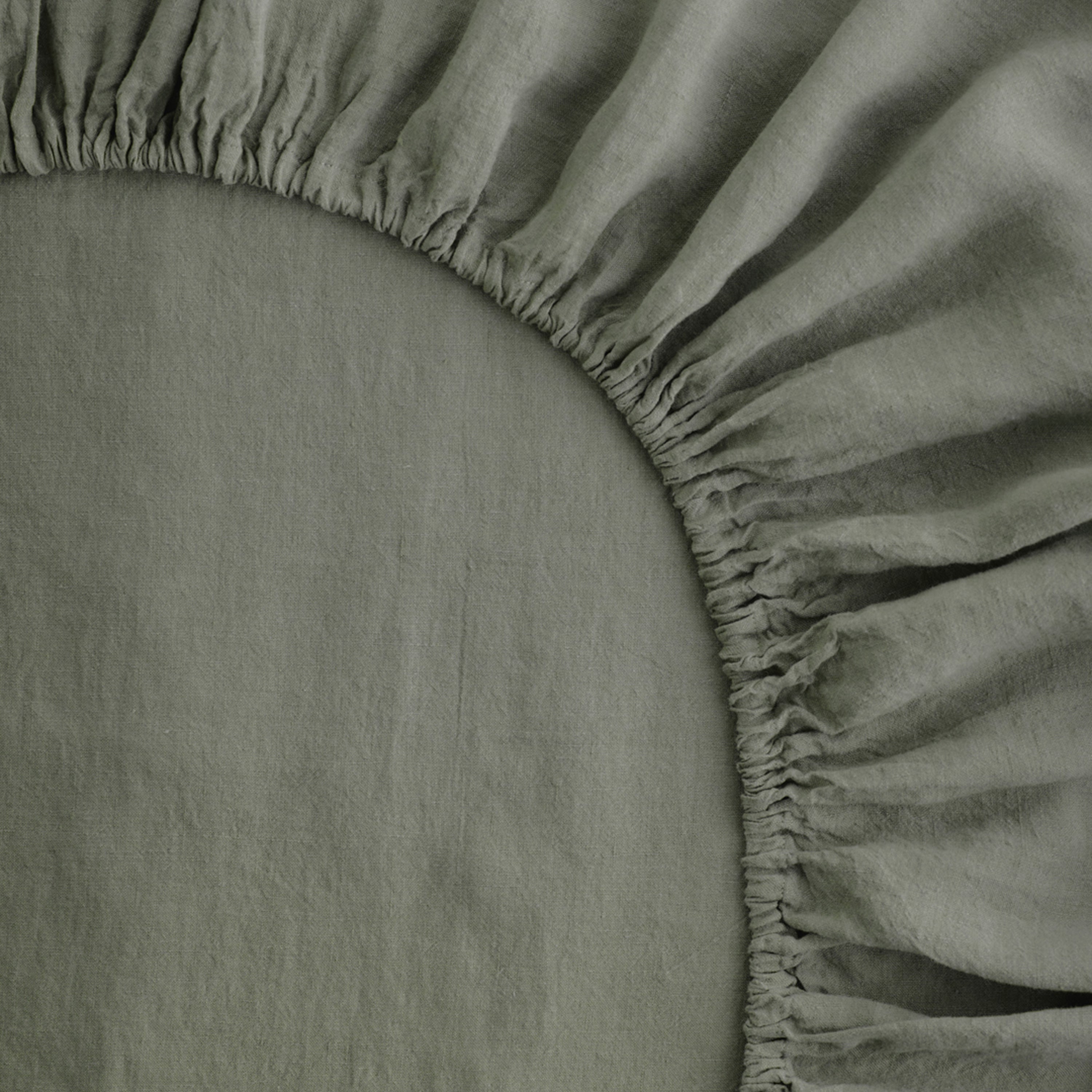 Basix Linen Fitted Sheet - Mare