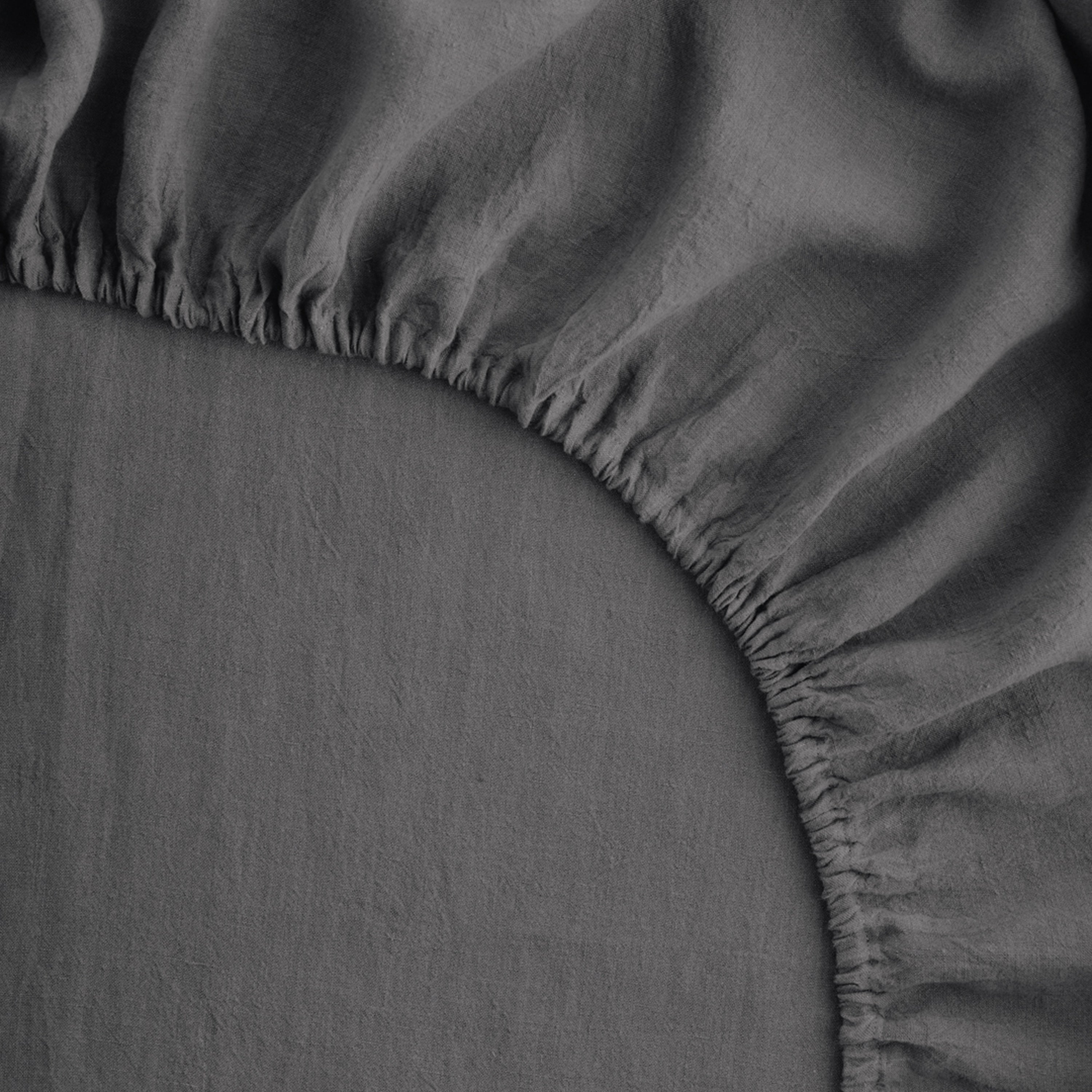 Basix Linen Fitted Sheet - Tempest