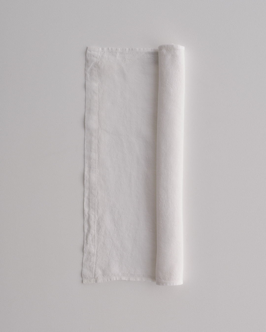 Linen Table Runner | Antique White