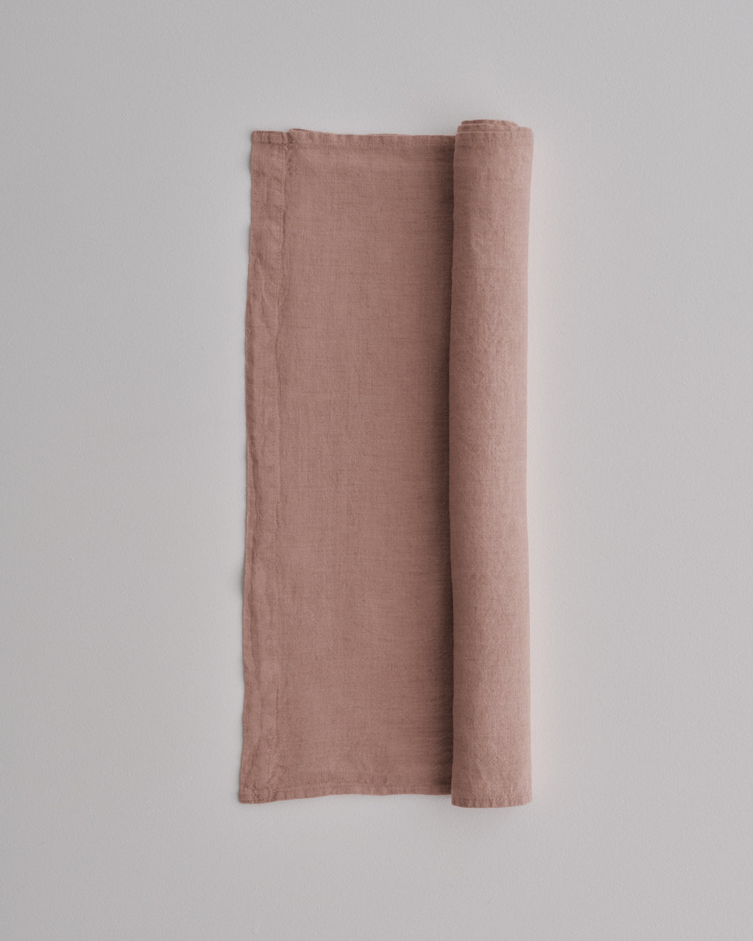 Linen Table Runner | Clay Pink