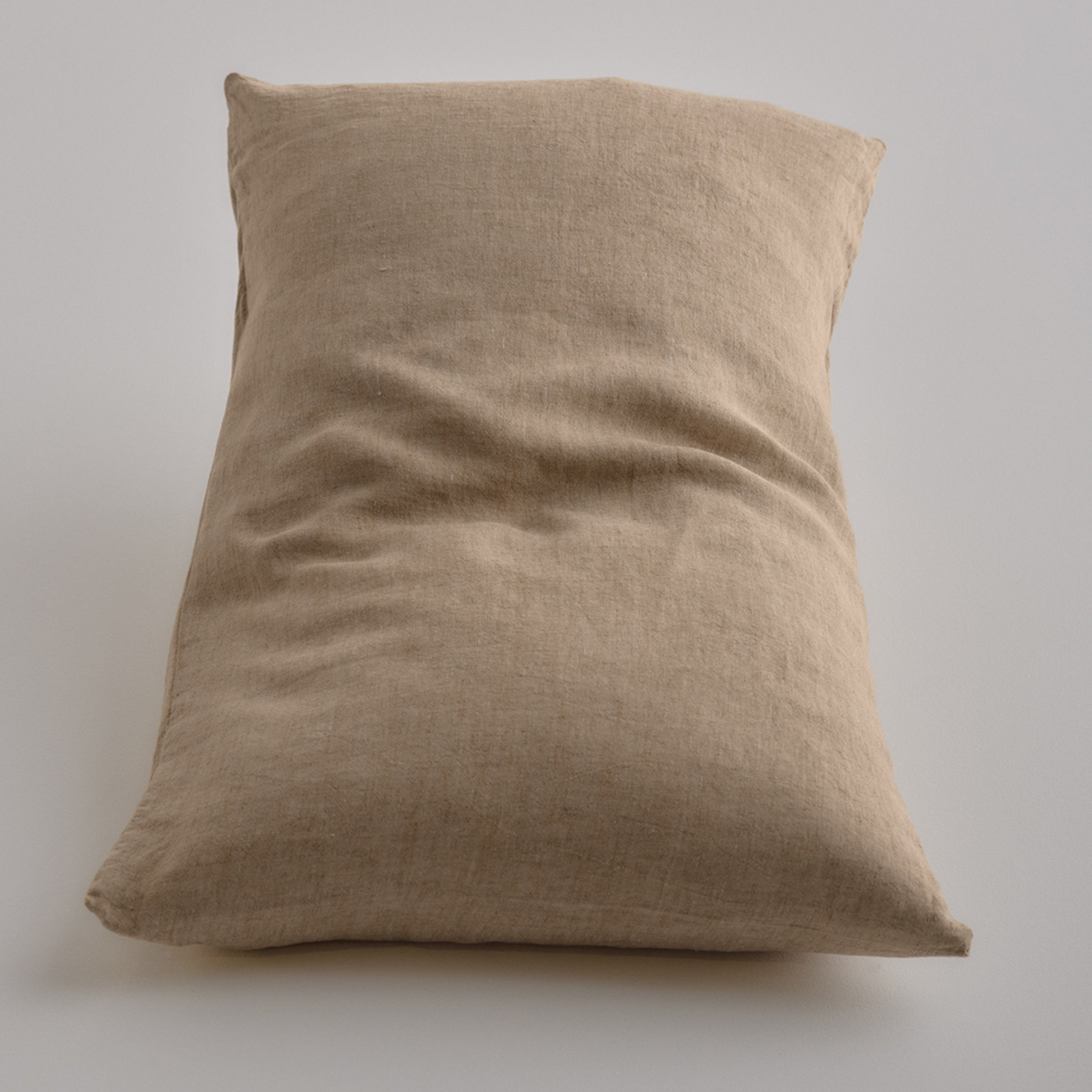 Basix Linen Pillowcase - Brun