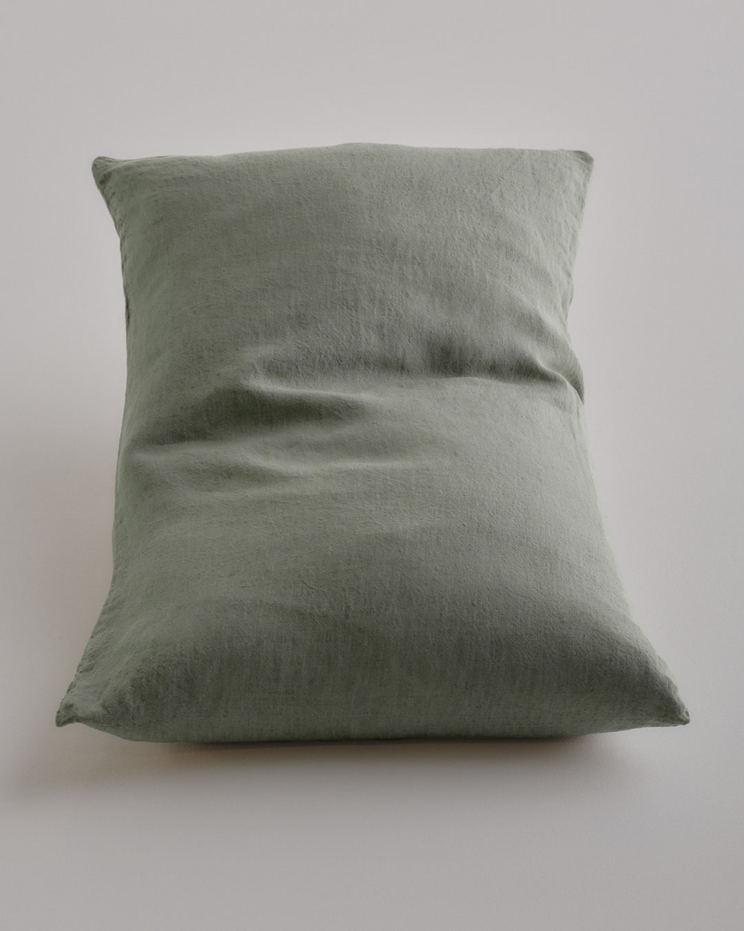Basix Linen Pillowcase | Oceanic Green Blue