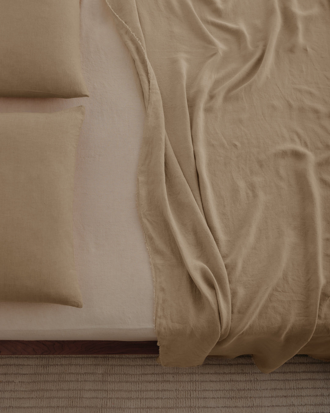 Basix Linen Pillowcase | Caramel Tone