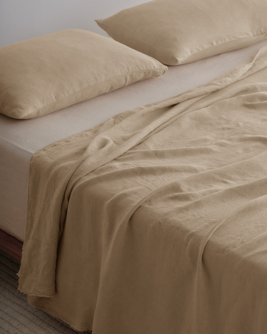 Basix Linen Pillowcase | Caramel Tone