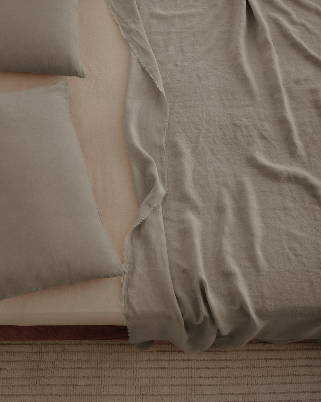 Basix Linen Pillowcase | Classic Taupe