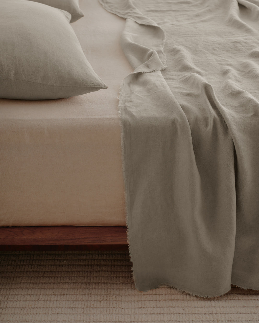 Linen Flat Sheet | Classic Taupe