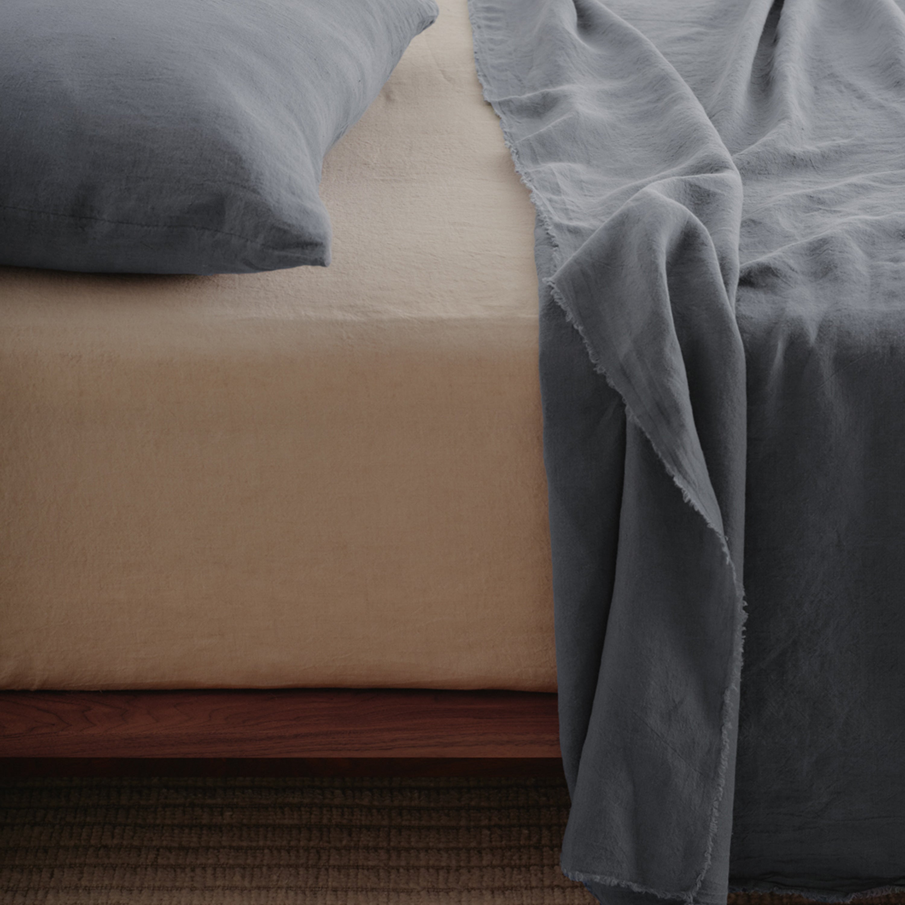 Flocca Linen Flat Sheet - Fonda