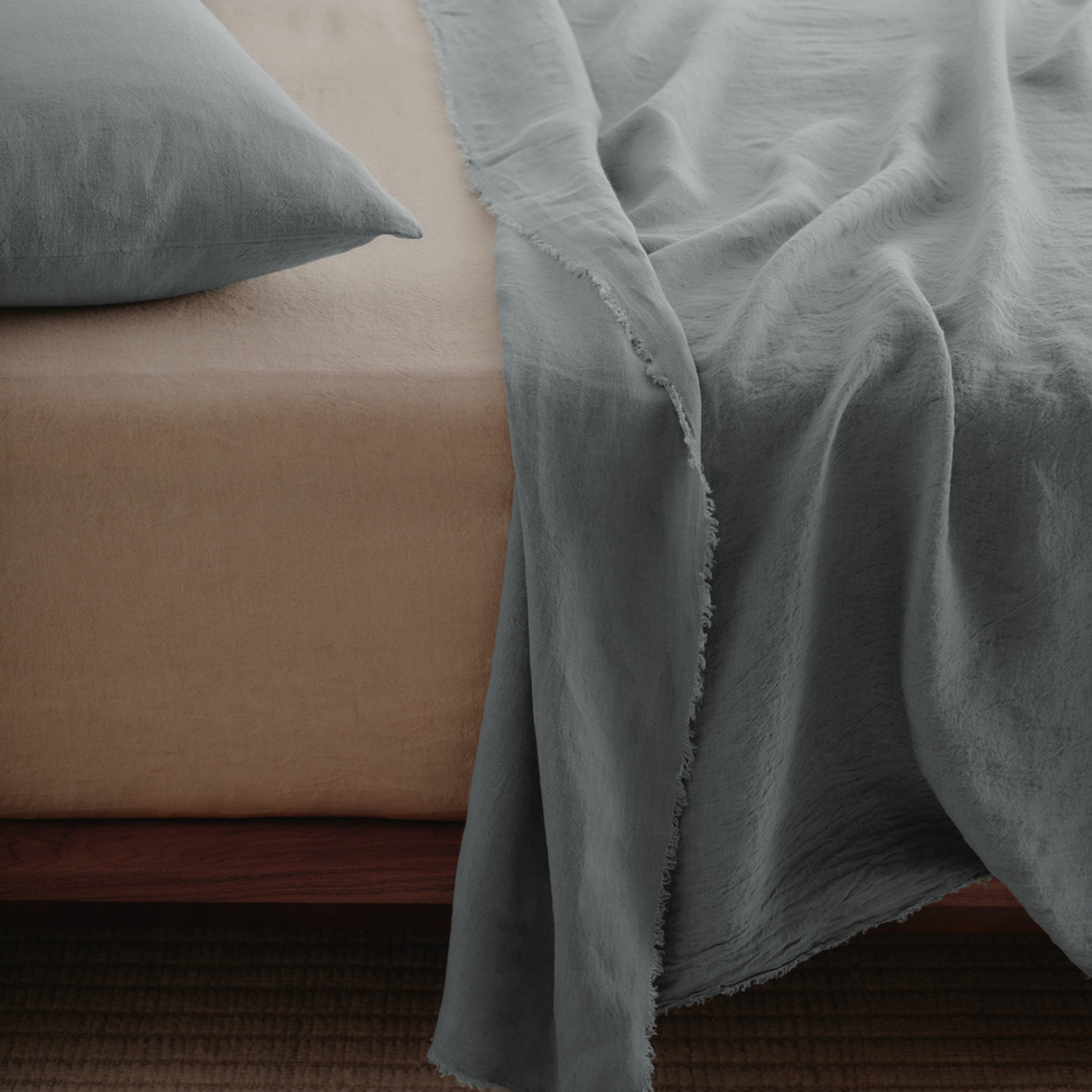 Flocca Linen Flat Sheet - Roy