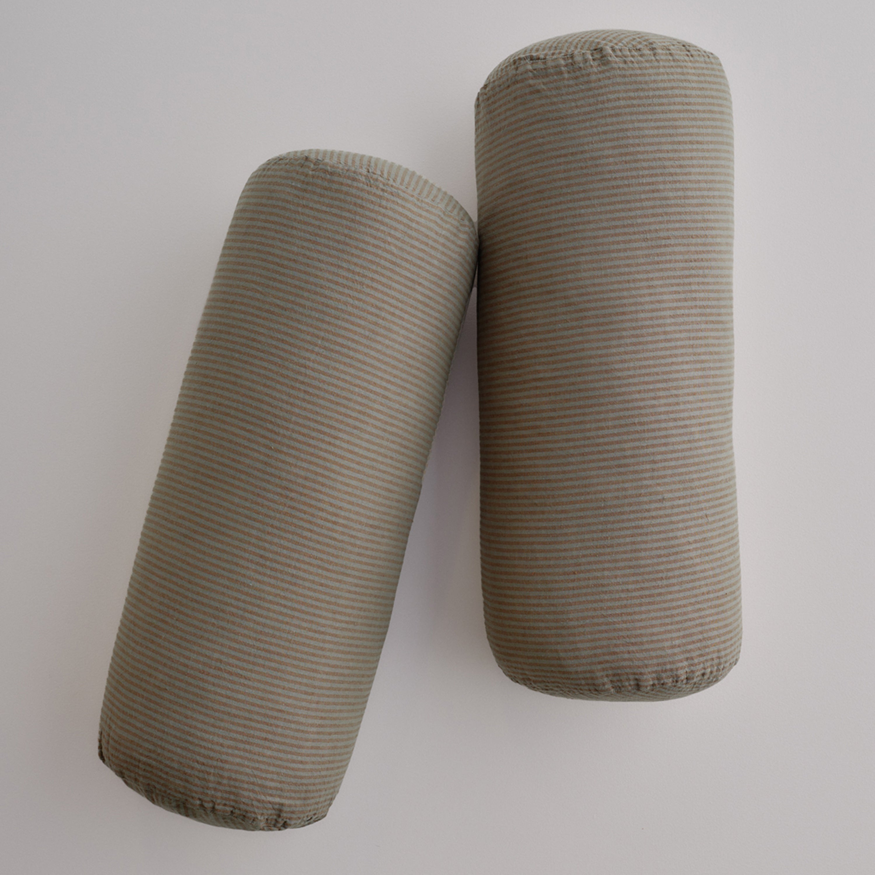 Basix Linen Bolster Cushion - Mare/Bere