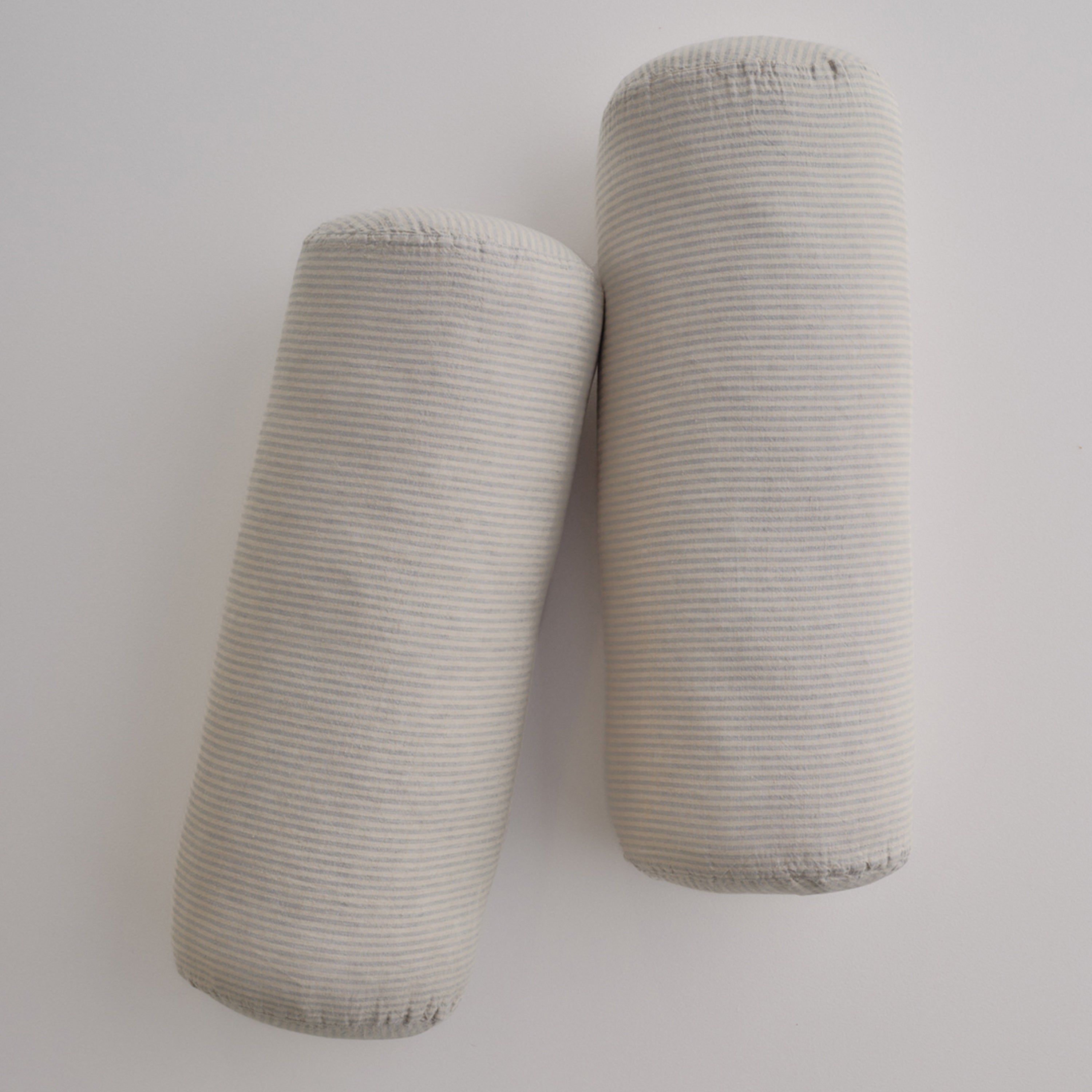 Basix Linen Bolster Cushion - Roy/Sable