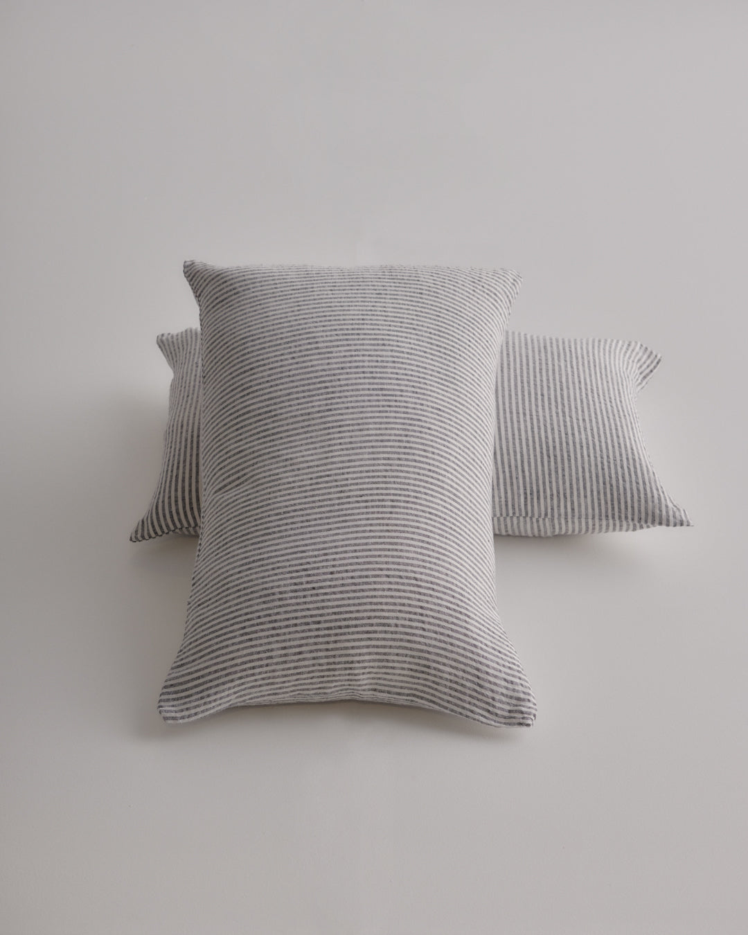 Stripe Linen Cushion | Black Stripe