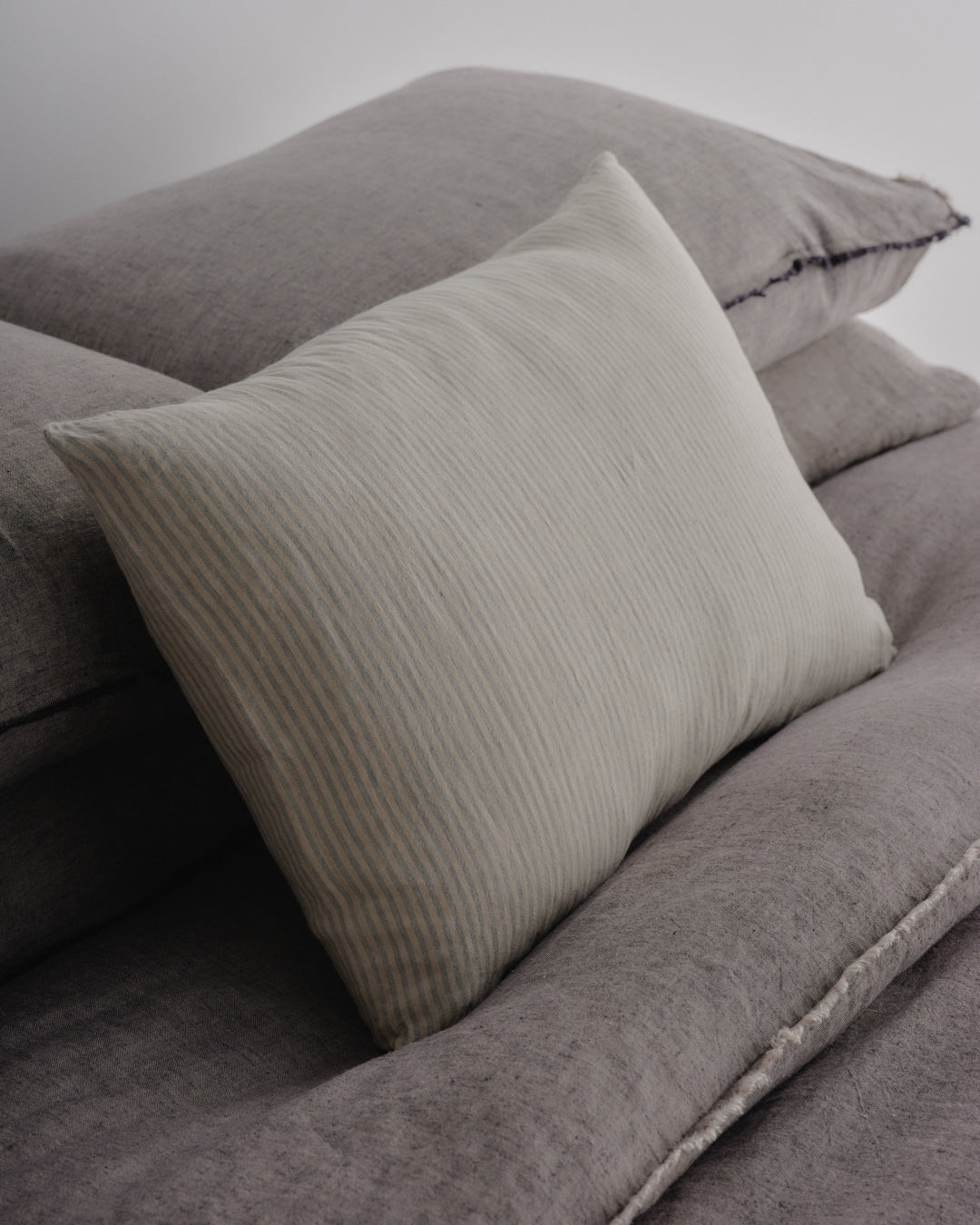 Stripe Linen Cushion | Blue Stripe
