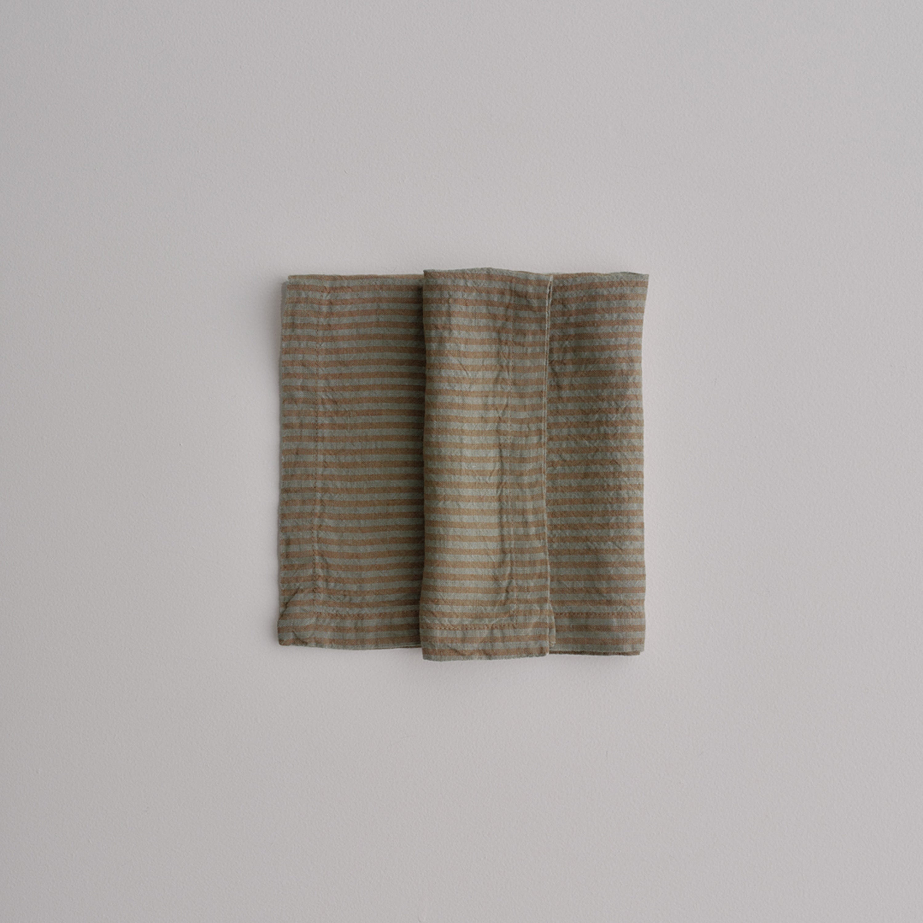 Basix Stripe Linen Napkin - Mare/Bere