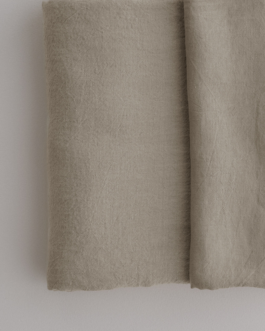 Basix Linen Bed Skirt/Valance - Cep