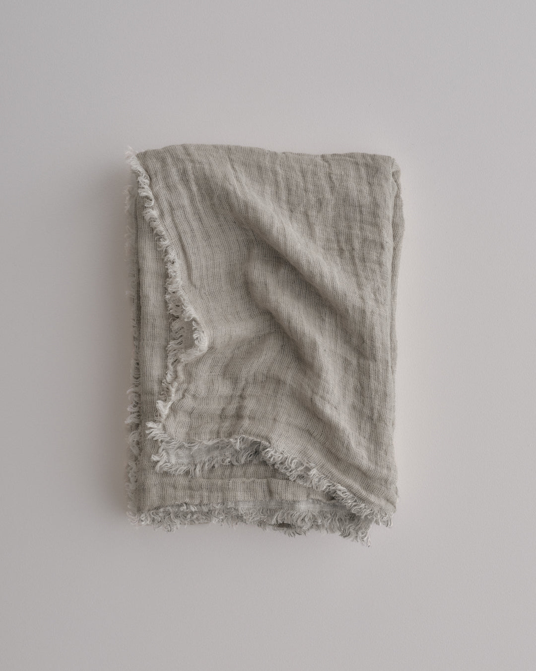 Reversible Linen Throw | Natural & Grey