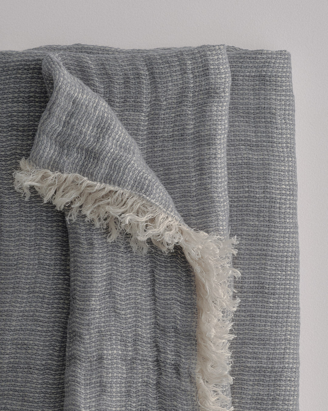 Crush Linen Throw Blanket - Fonda Melange