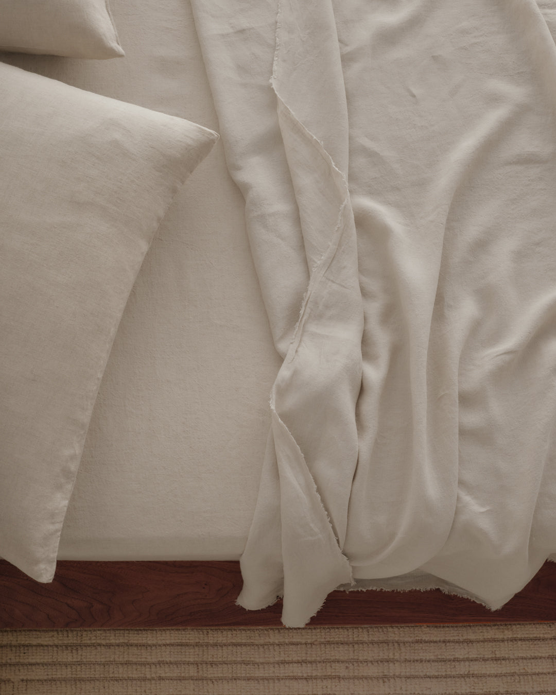 Basix Linen Pillowcase | Sandy Color
