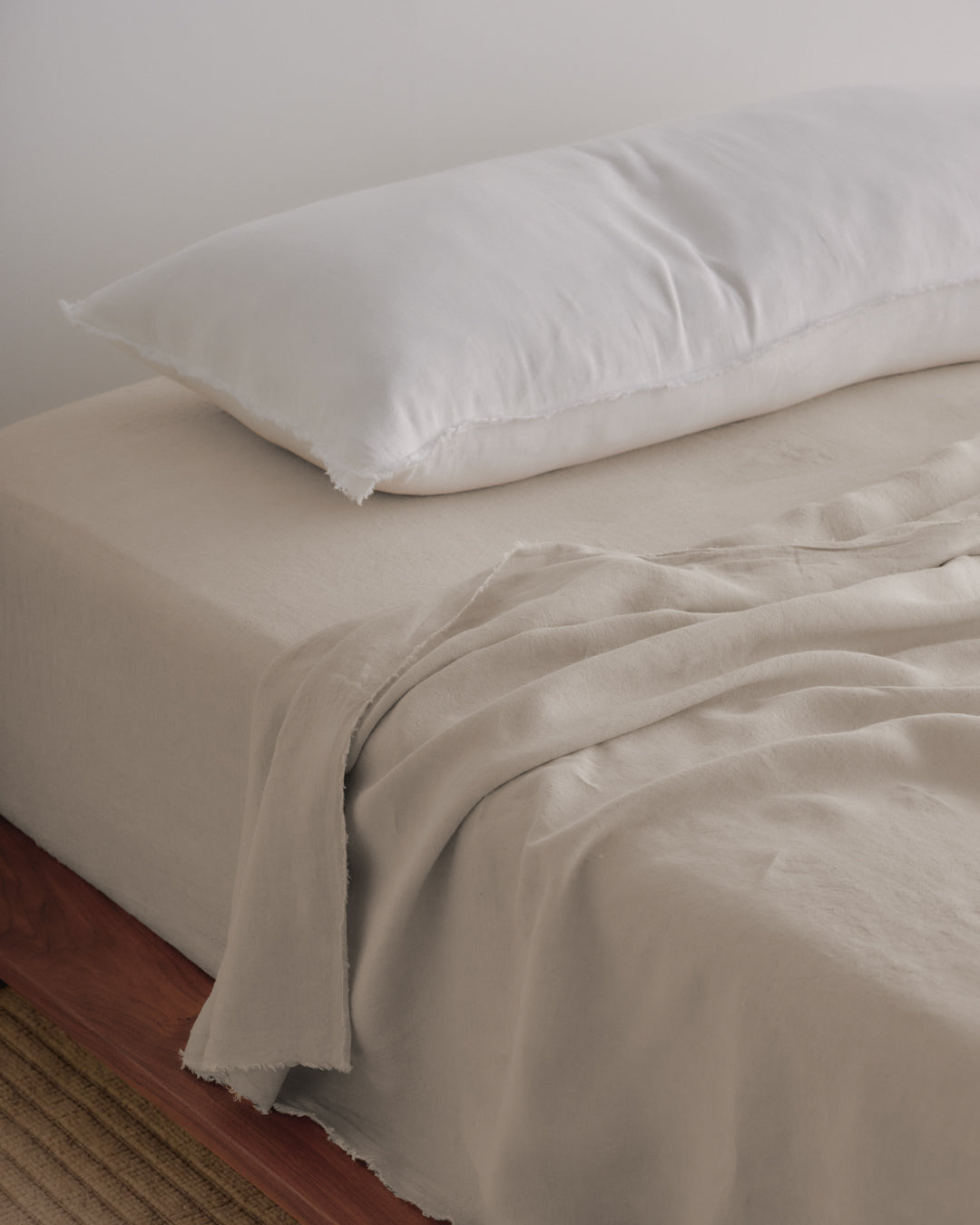 Long Body Pillow | Antique White