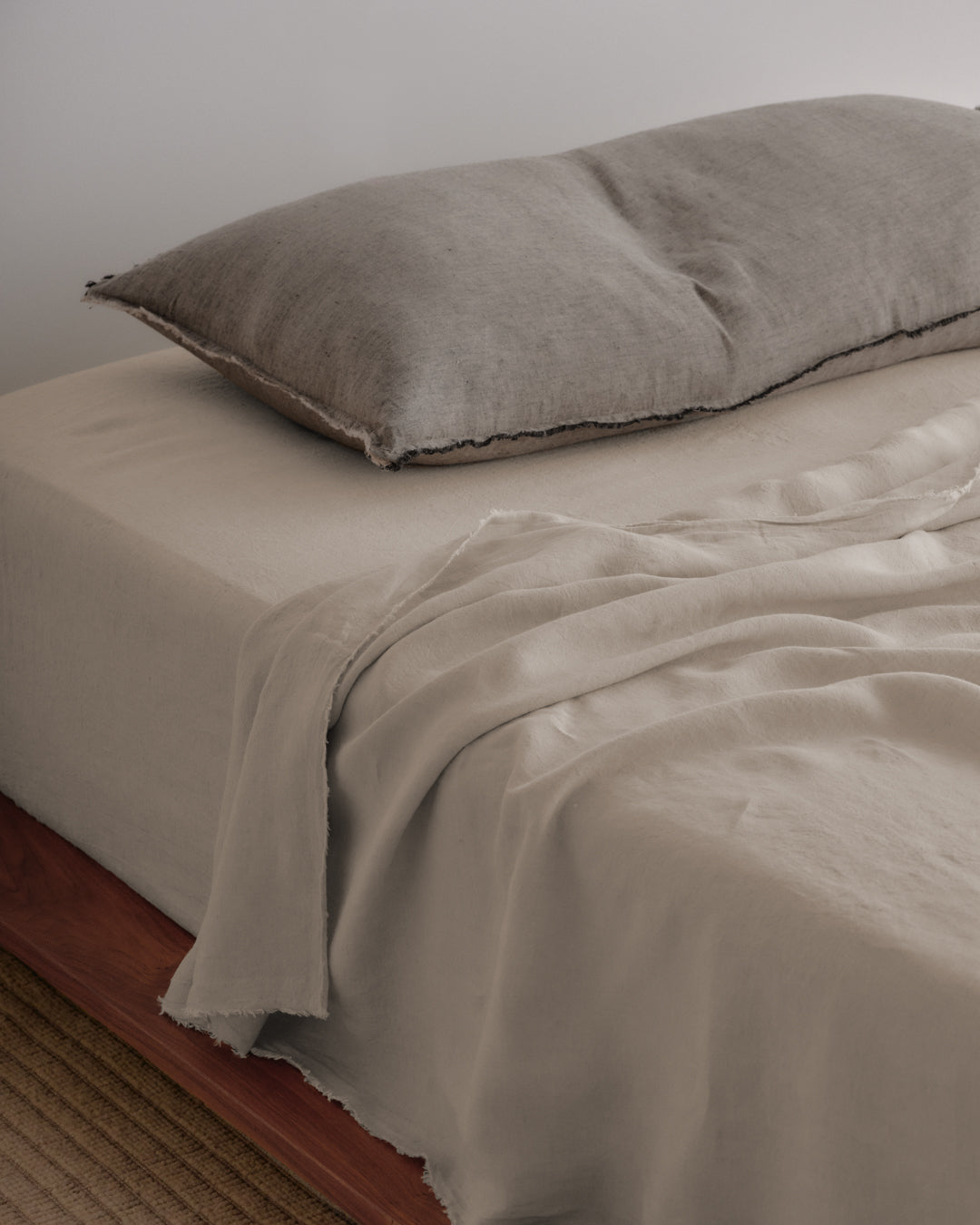 Long Body Pillow | Muted Black