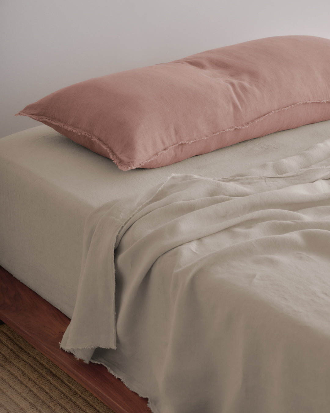 Long Body Pillow | Clay Pink