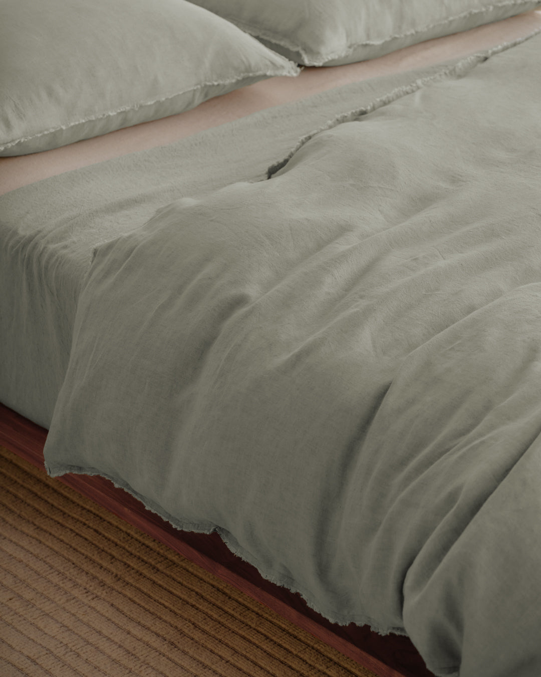 Linen Duvet Cover | Silvery Sage