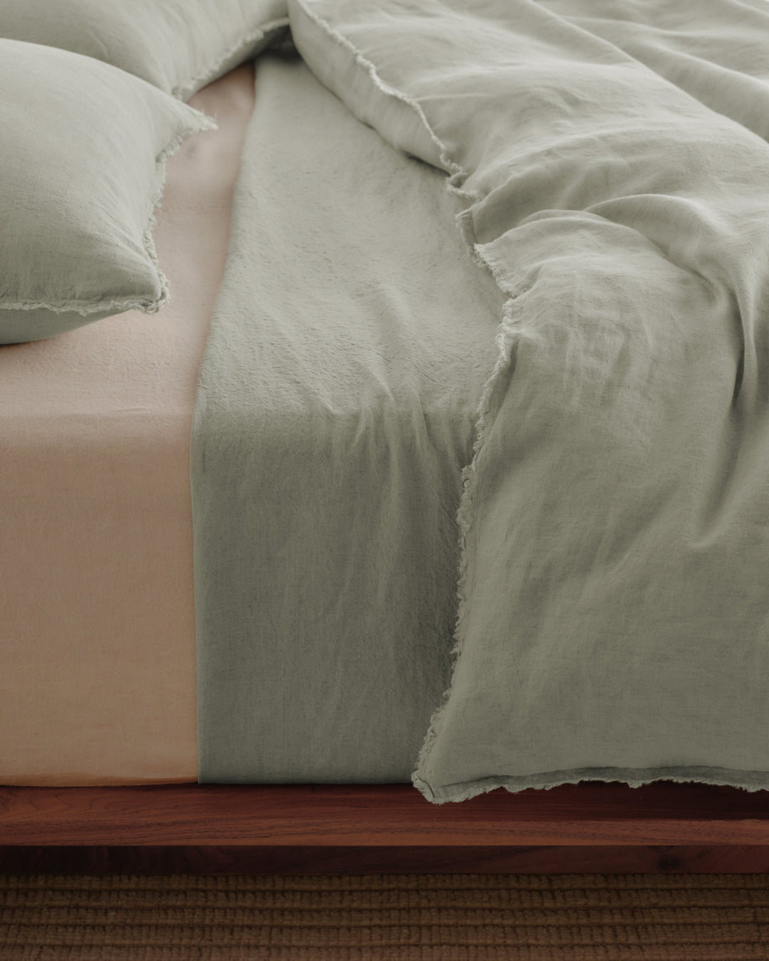 Linen Duvet Cover | Silvery Sage