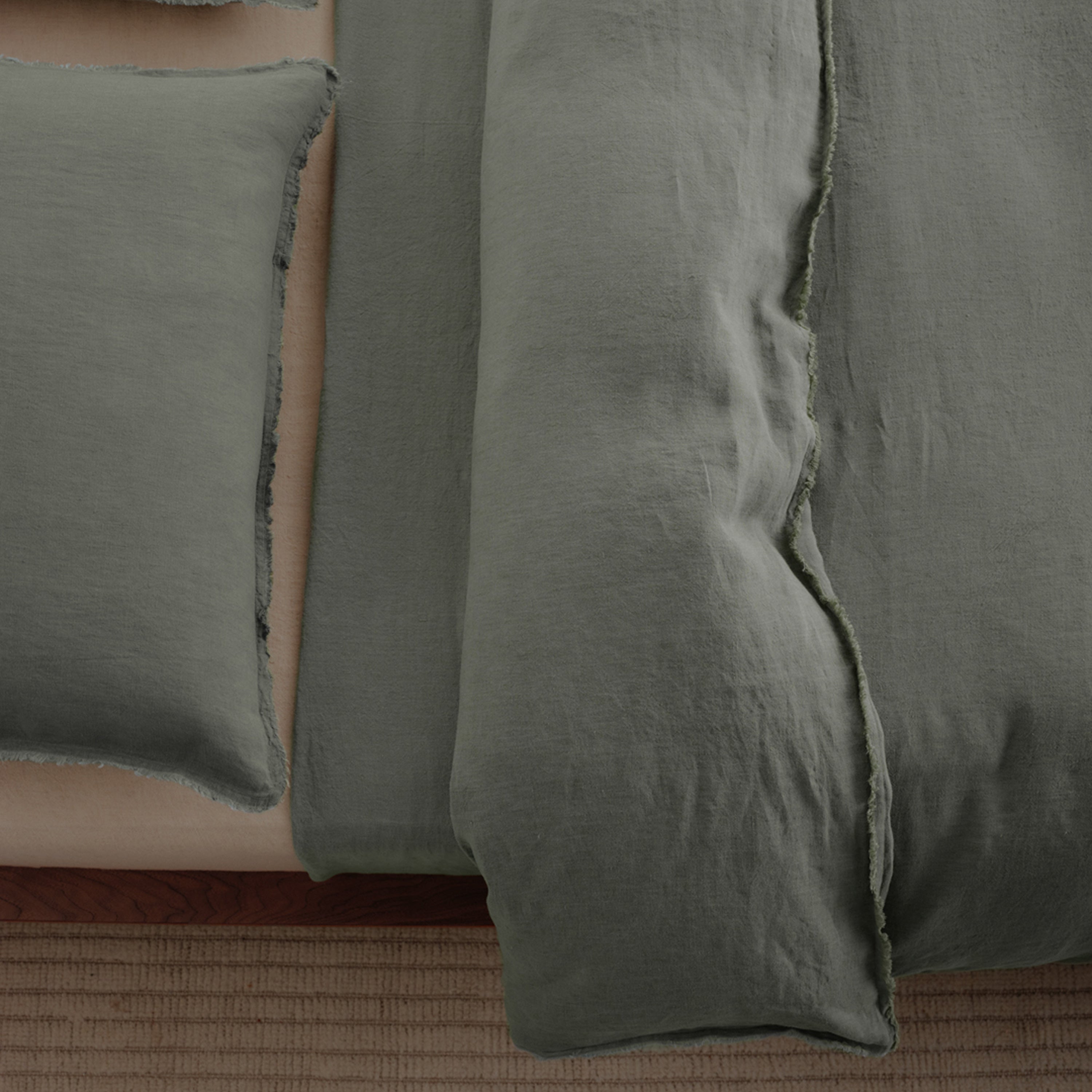 Flocca Linen Duvet Cover - Mare