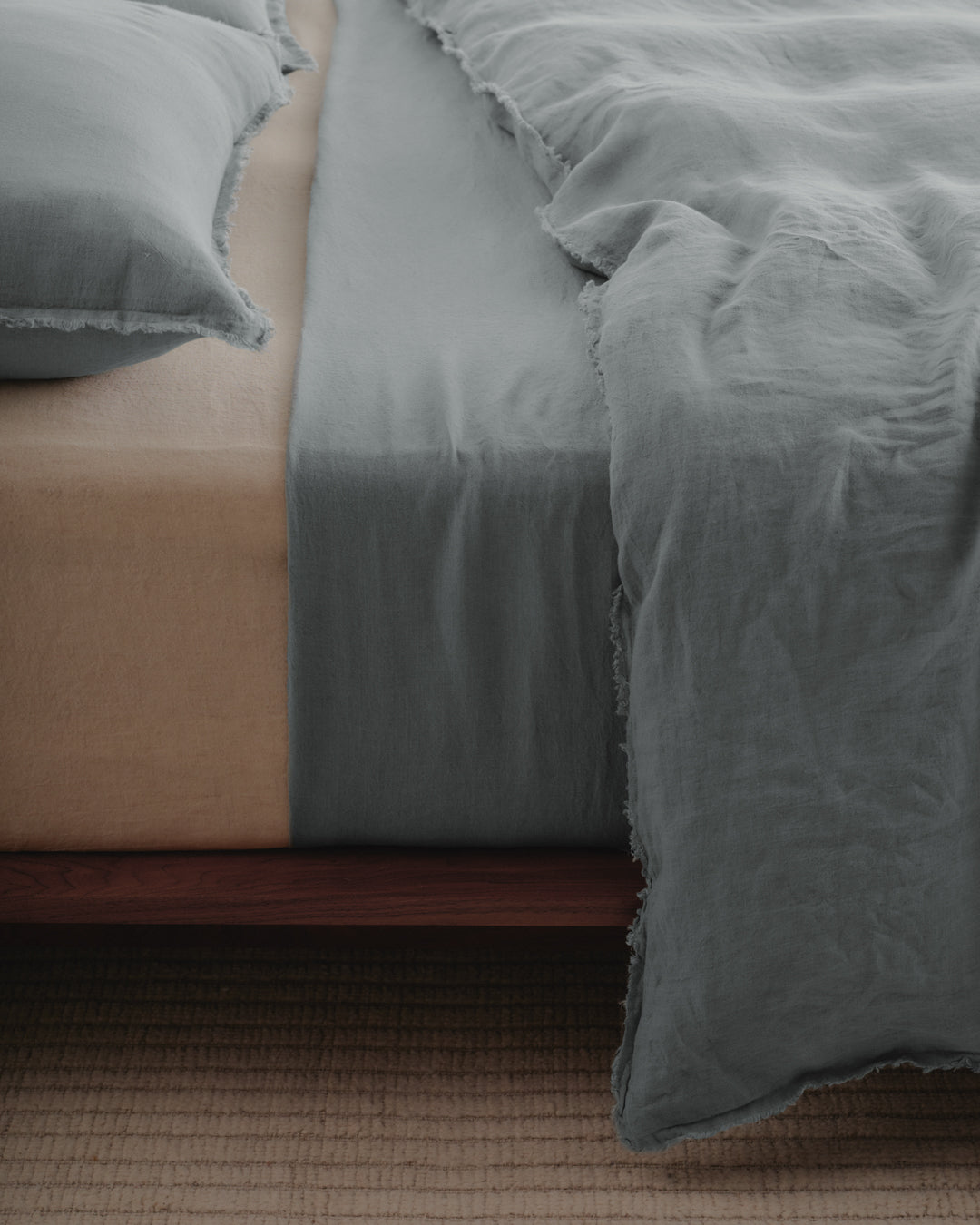 Linen Duvet Cover | Cornflower Blue