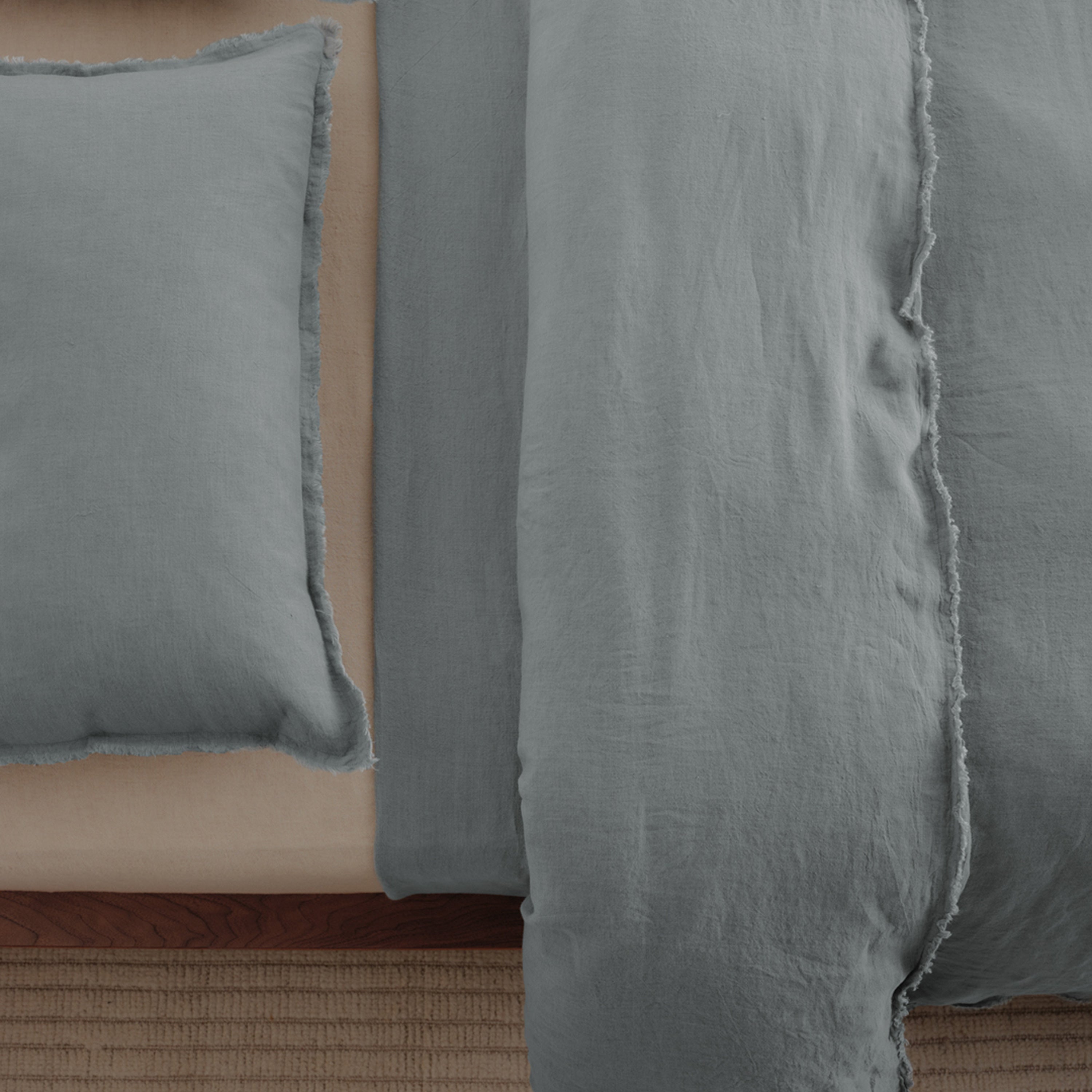 Flocca Linen Duvet Cover - Roy