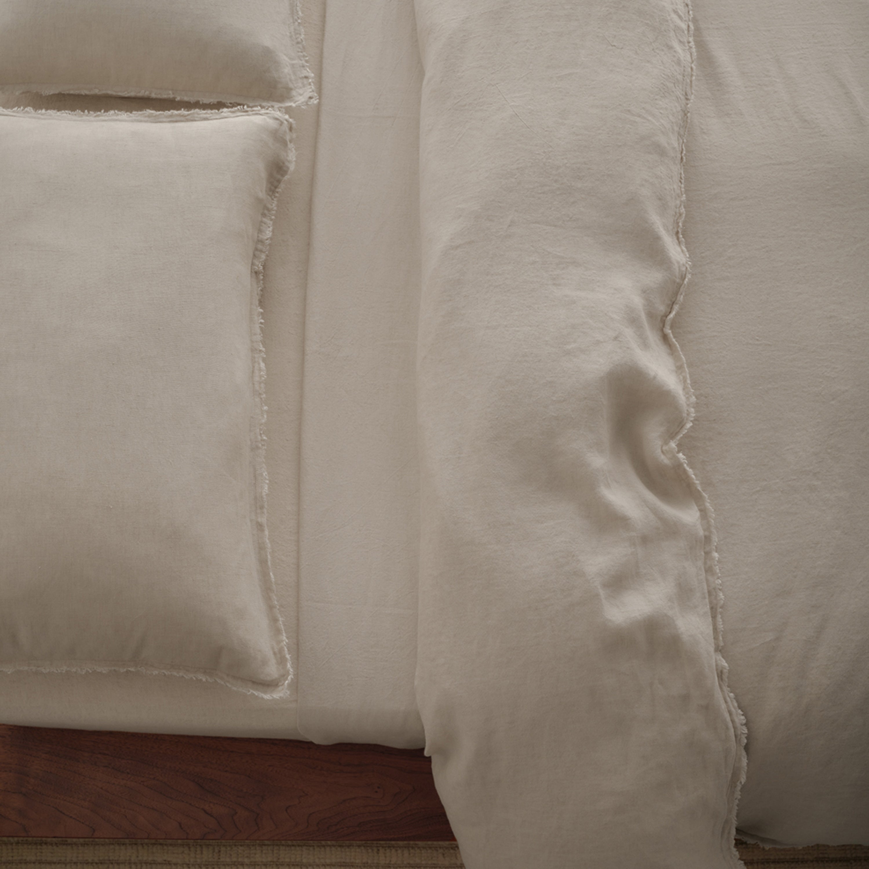 Flocca Linen Duvet Cover - Sable