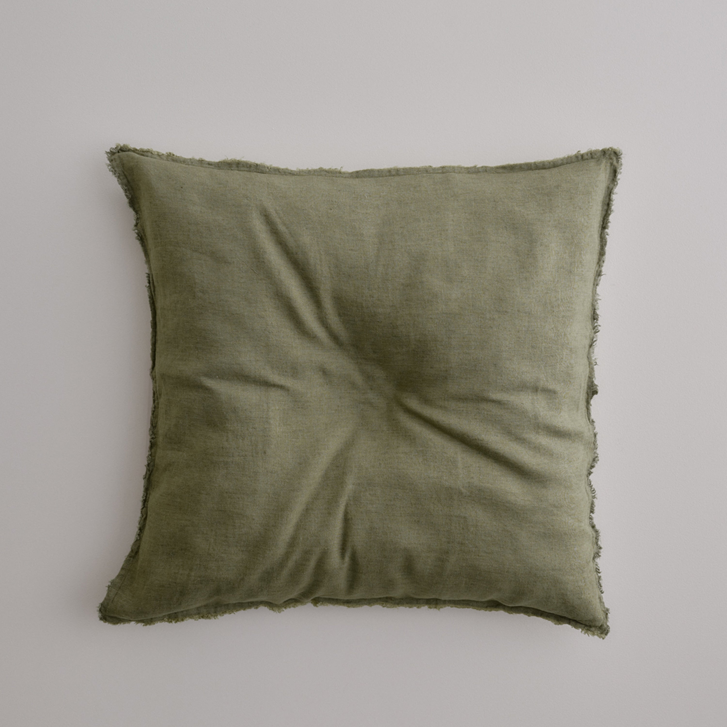 Flocca European Linen Pillowcase - Armee