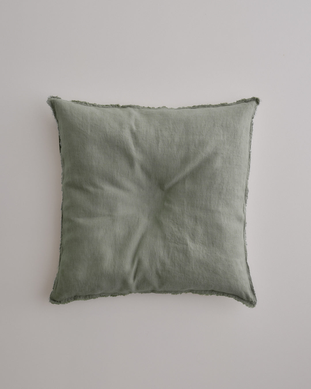 European Linen Pillowcase | Oceanic Green Blue