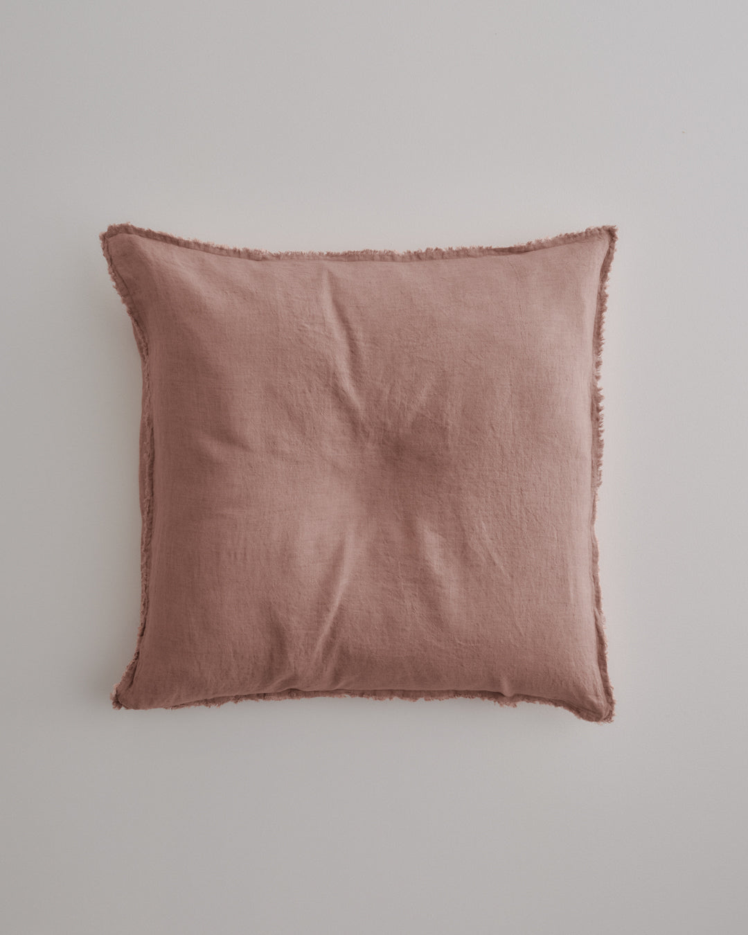 European Linen Pillowcases | Clay Pink
