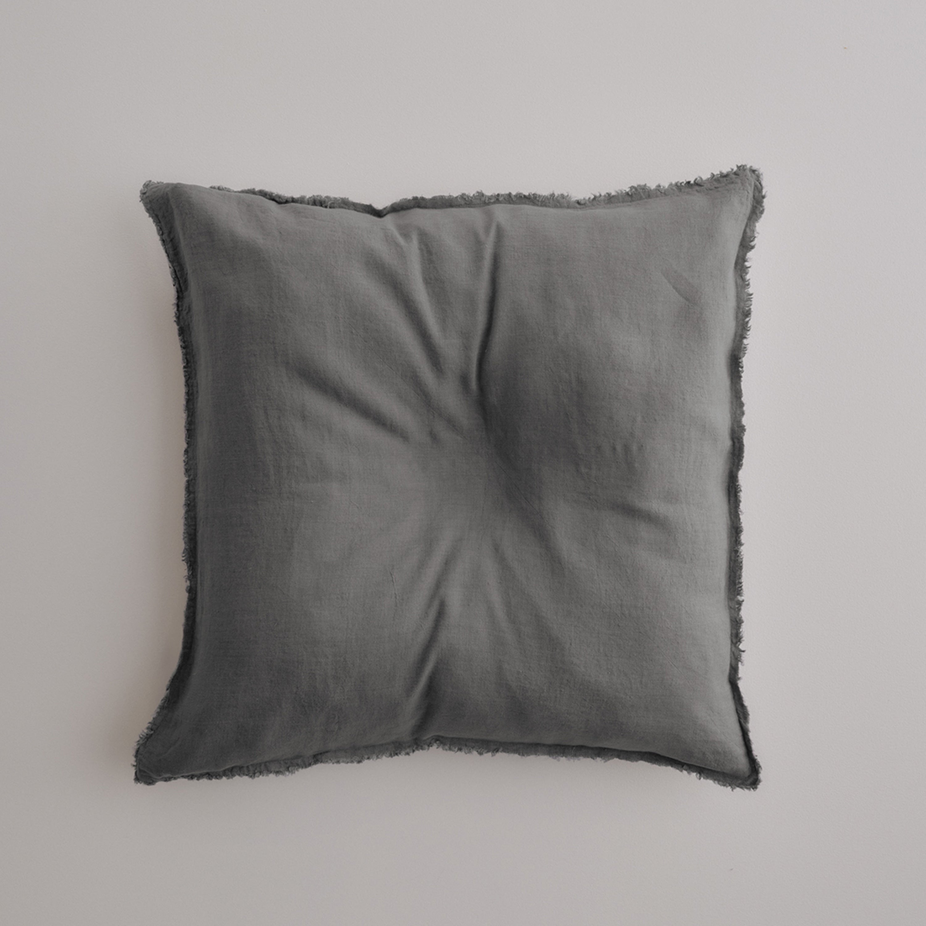 Flocca Linen Euro Pillowcase - Tempest