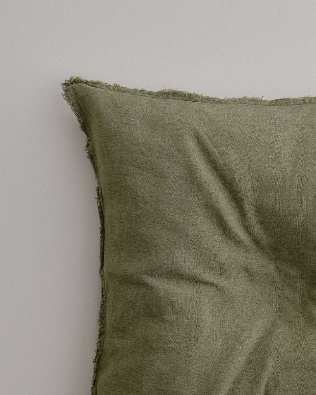 Flocca European Linen Pillowcase - Armee