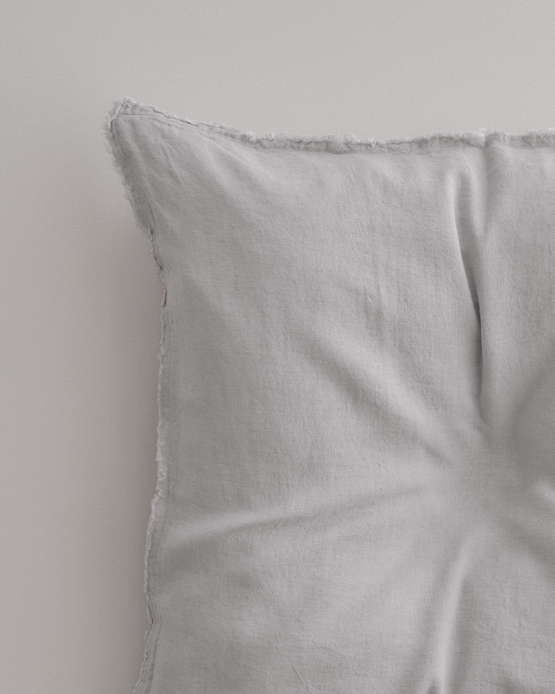 Flocca European Linen Pillowcase - Fog