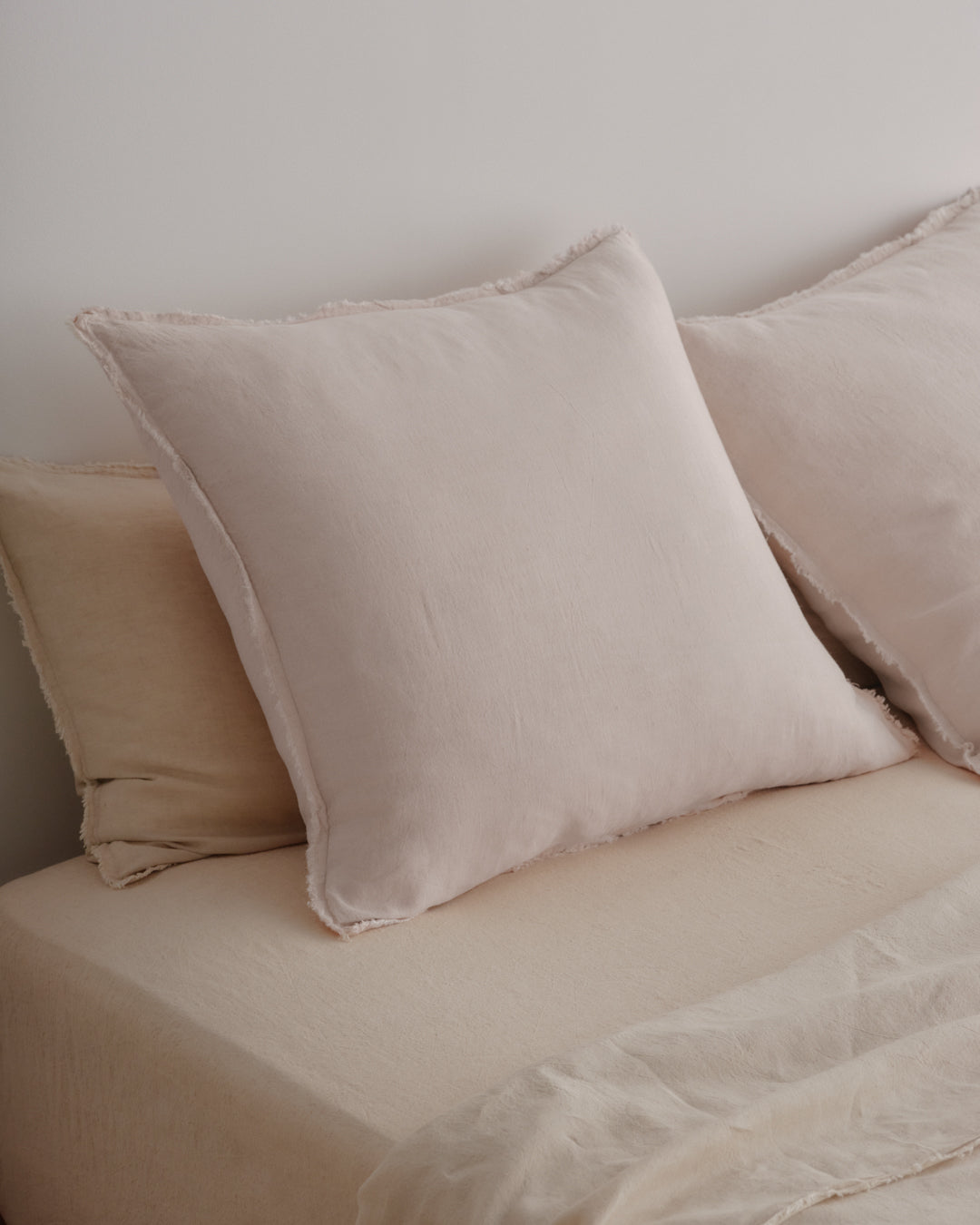 European Linen Pillowcases | Earthy Pink