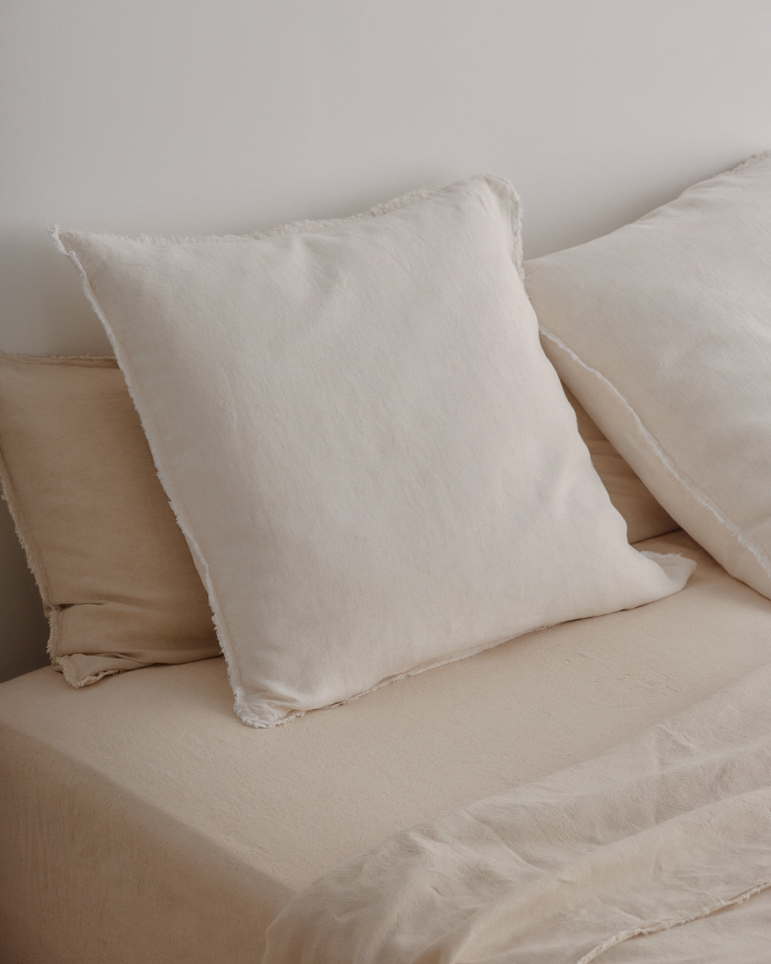European Linen Pillowcases | Pale Stone