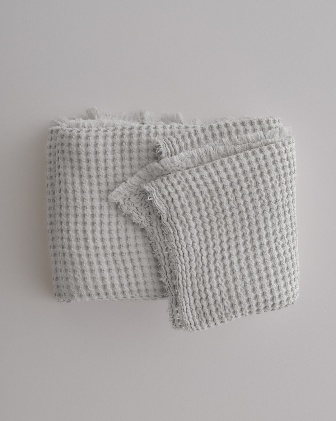 Linen Blanket | Pale Grey Luxury Throw