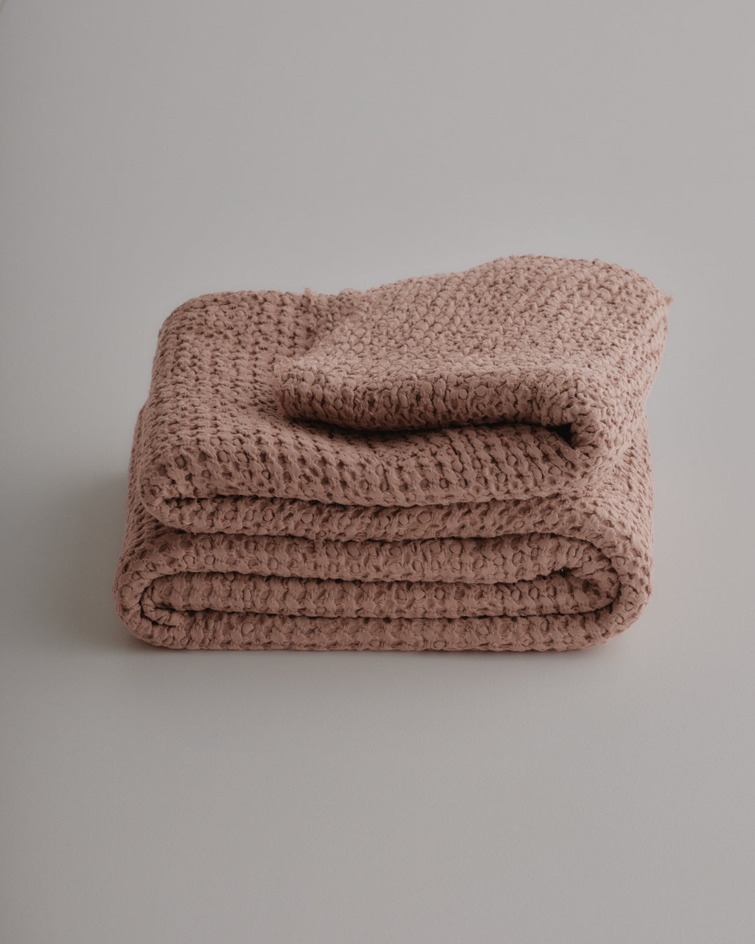 Linen Blanket | Clay Pink