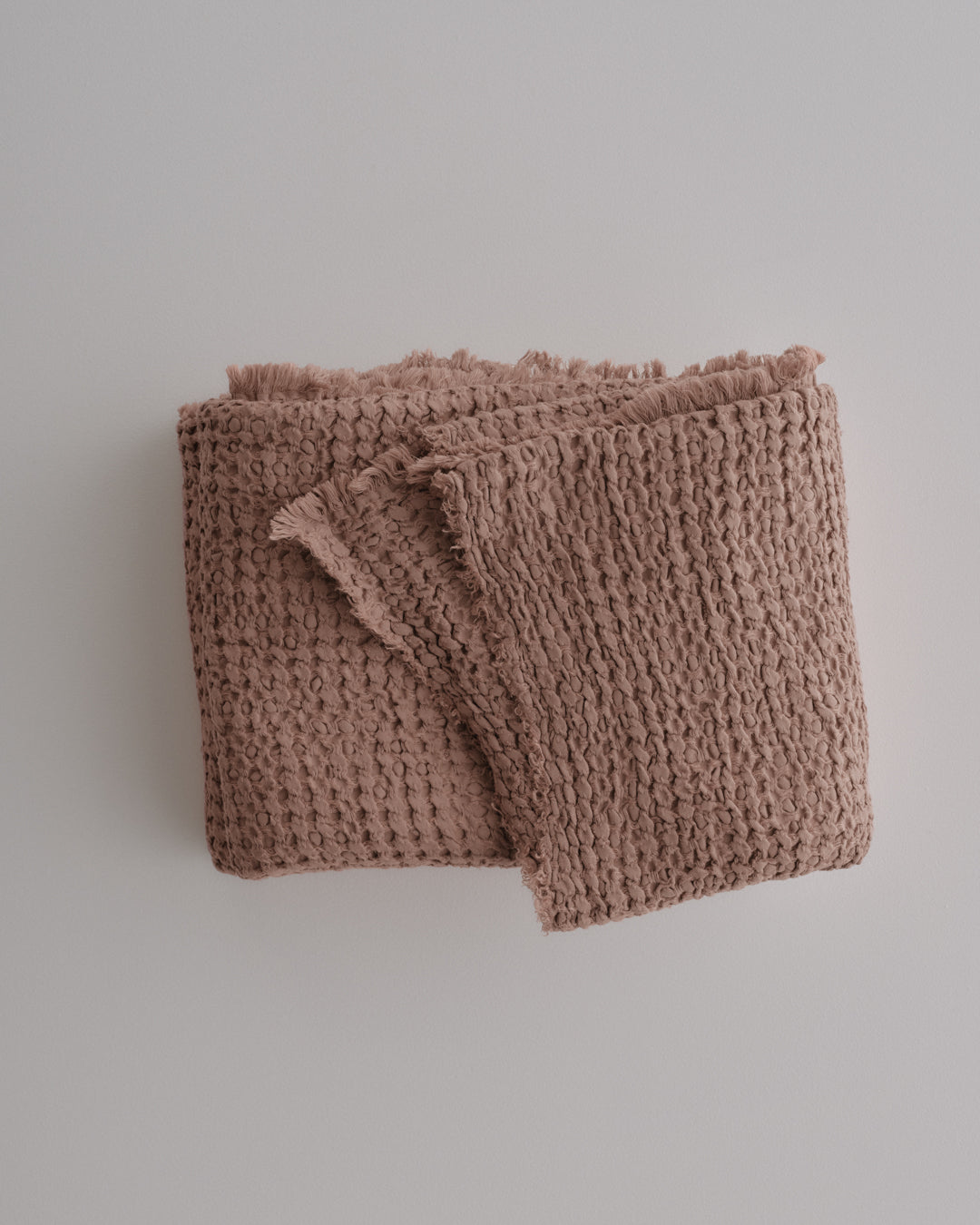 Linen Blanket | Clay Pink