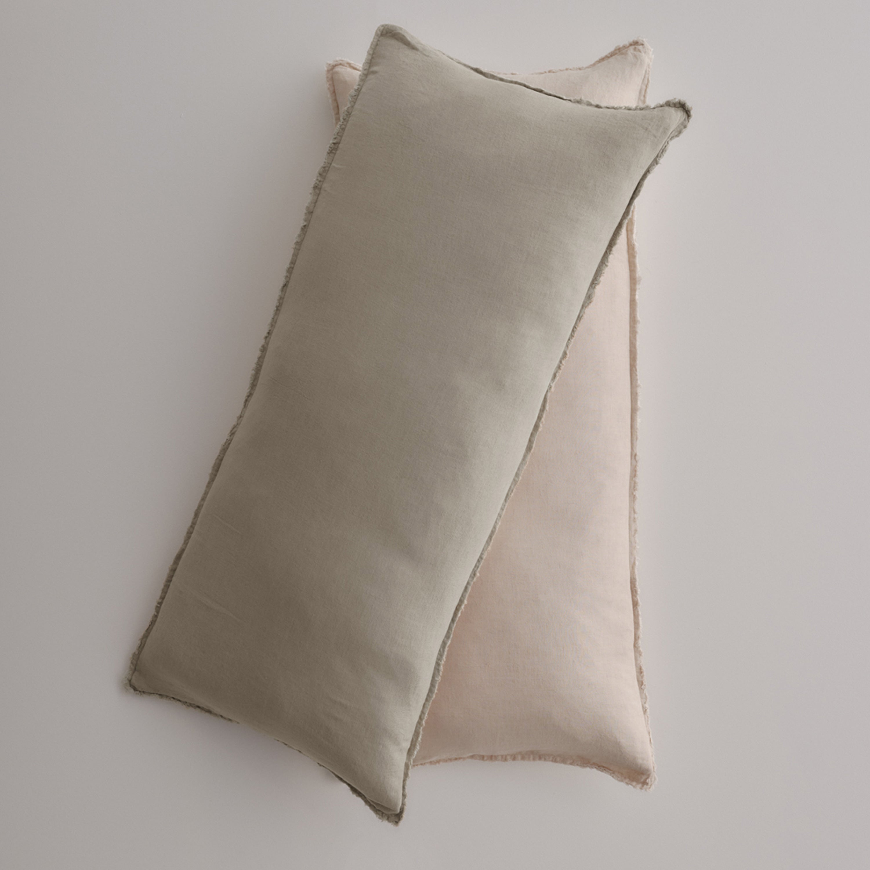 Flocca Linen Body Pillow - Cep