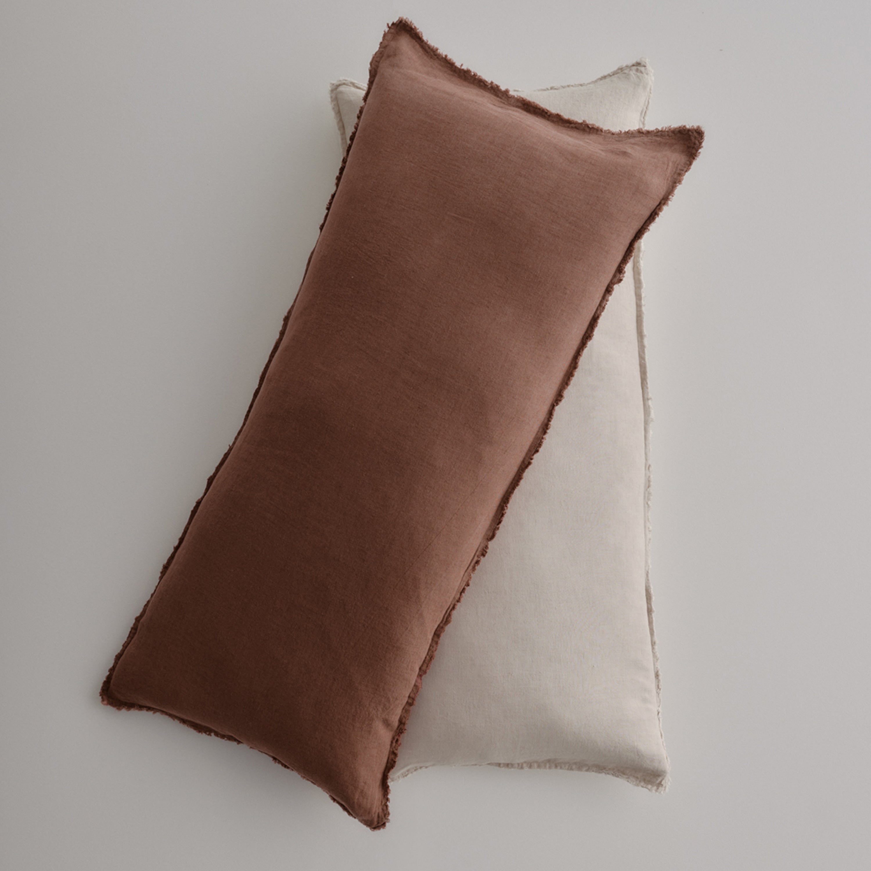 Flocca Linen Body Pillow - Moro