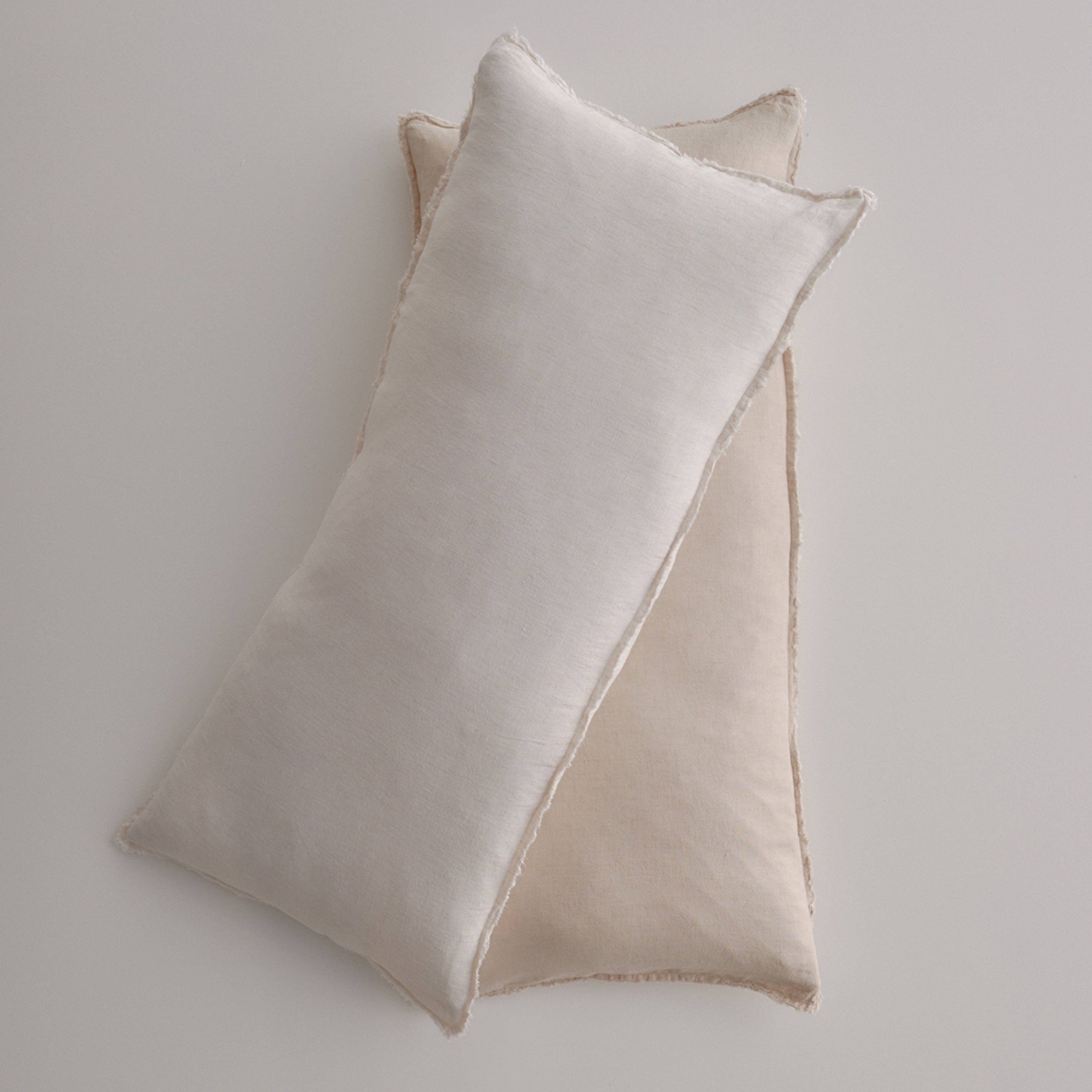 Flocca Linen Body Pillow - Petra