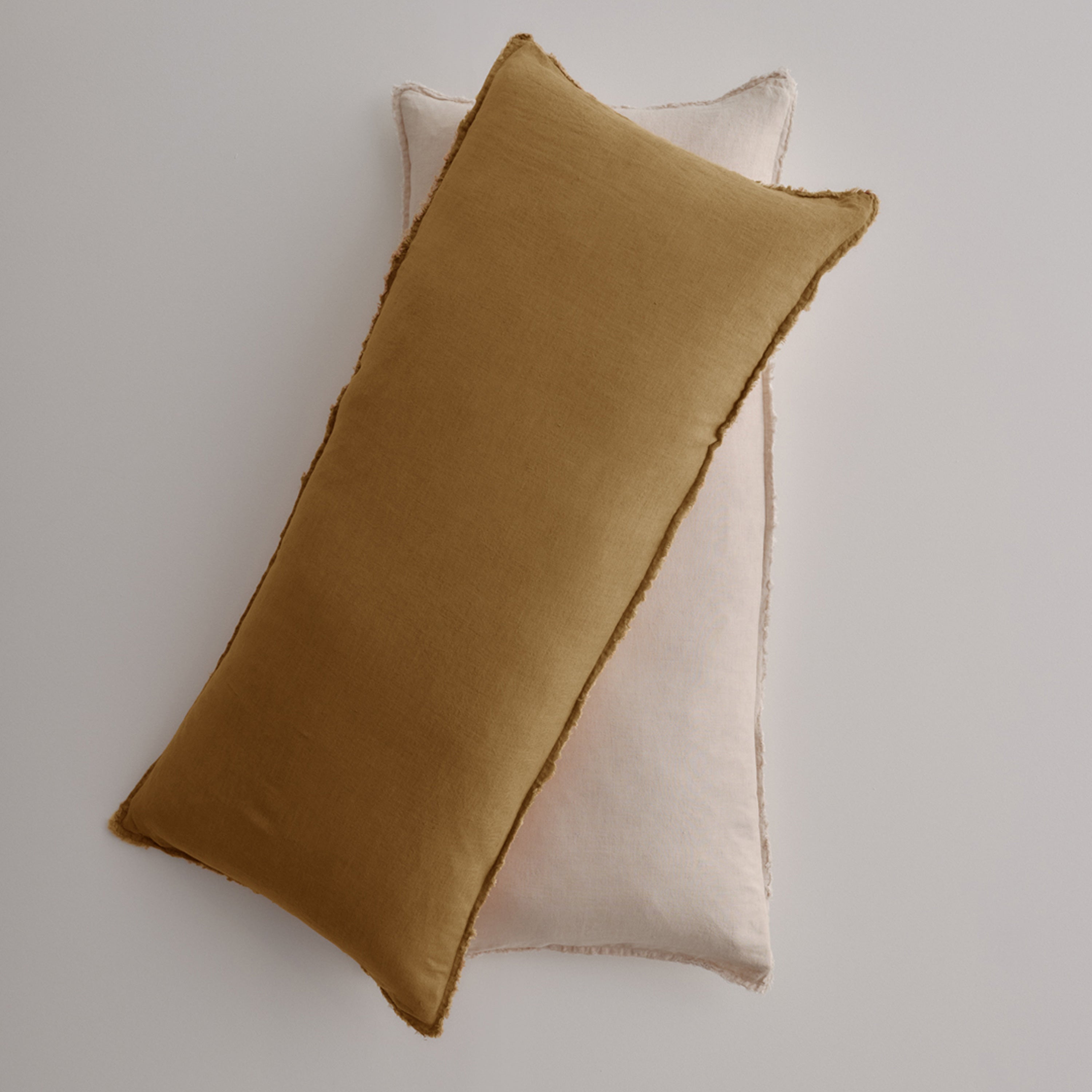Flocca Linen Body Pillow - Russo