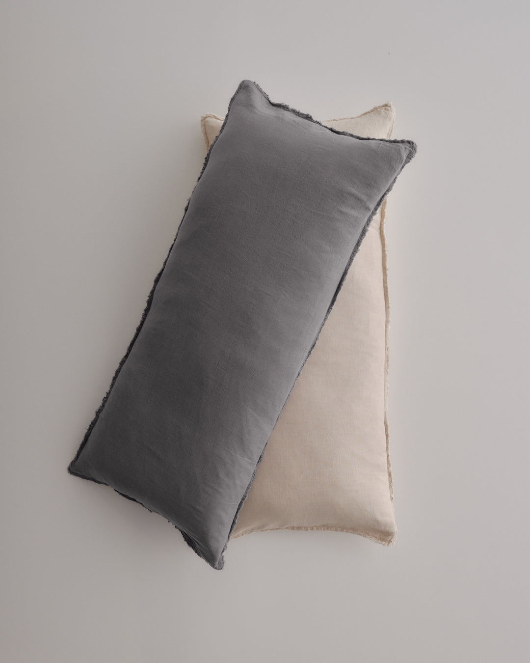 Long Body Pillow | Charcoal Grey